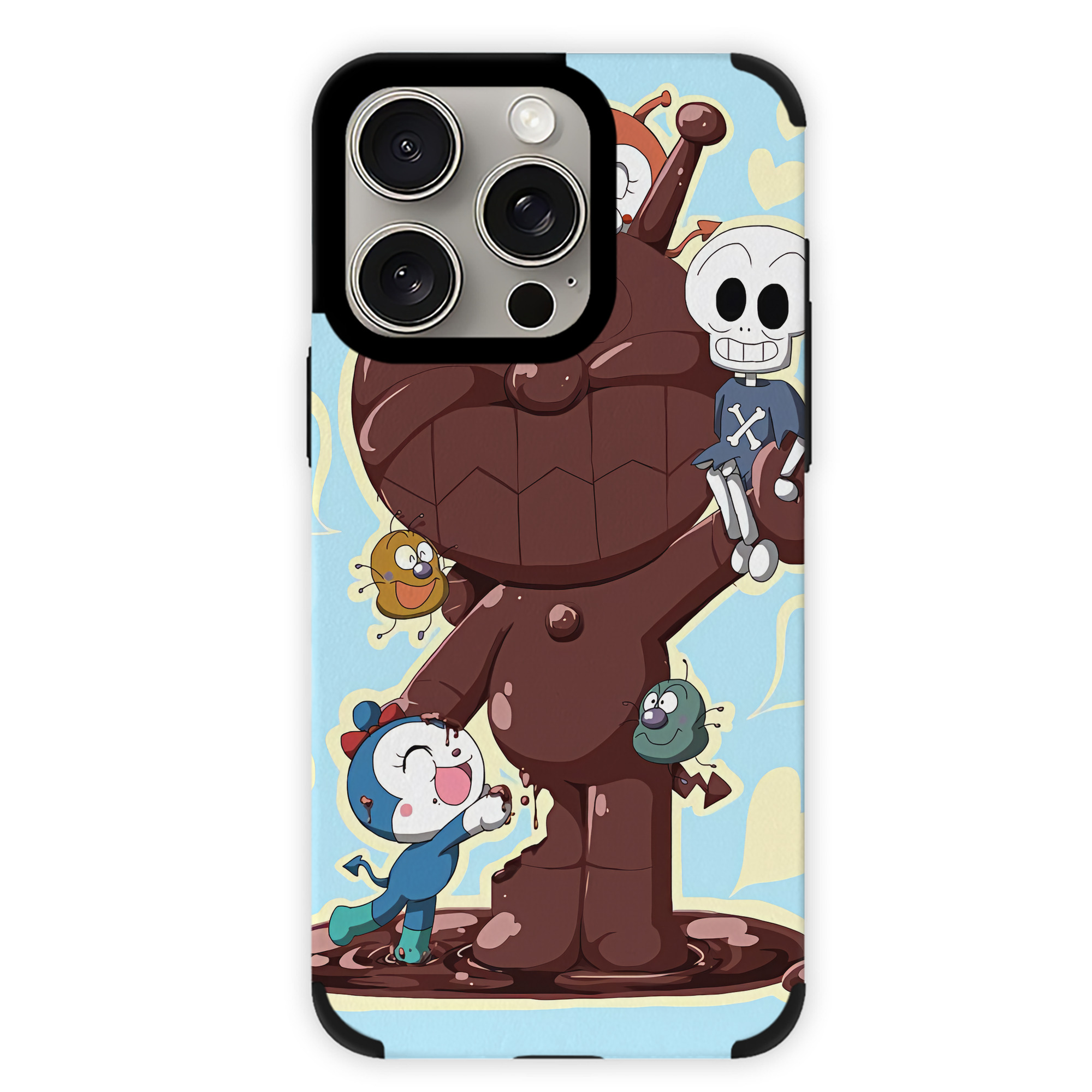 （画像用） アンパンマン Anpanman 【iPhone15ProMax対応】 PUレザー スマホケース 耐衝撃＆黄変防止