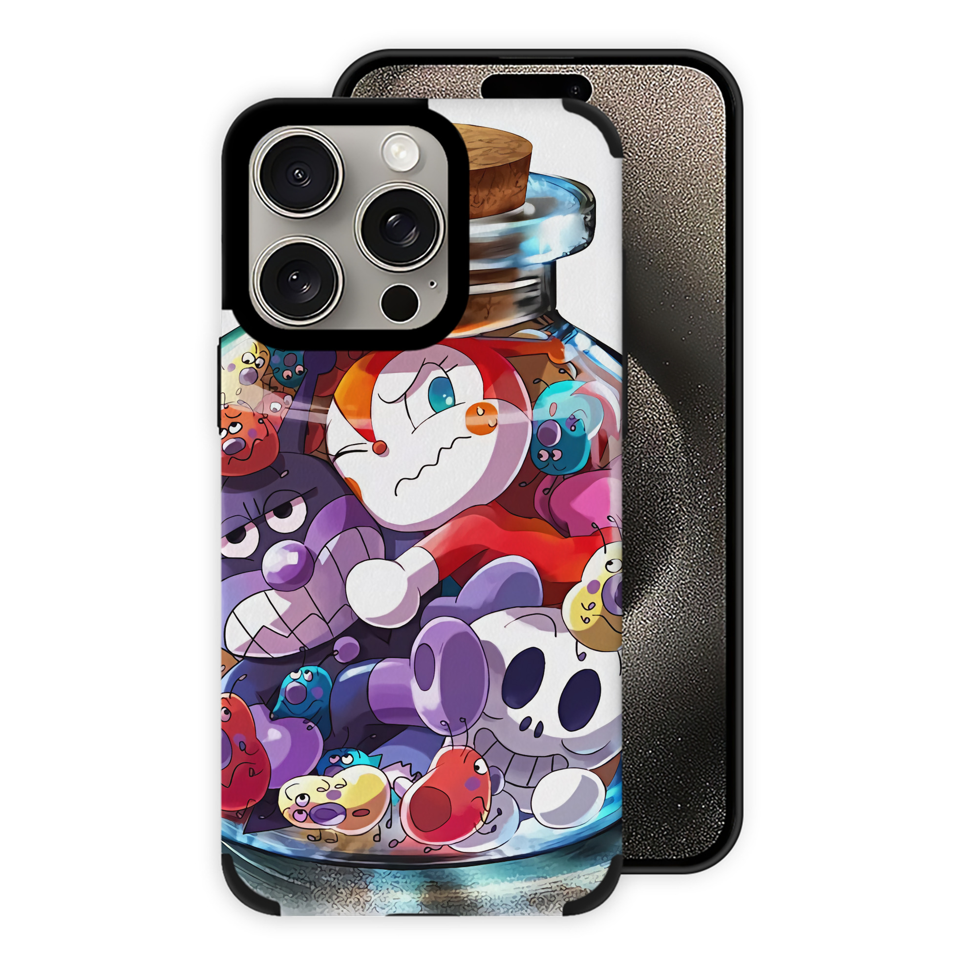 （画像用） アンパンマン Anpanman 【iPhone15ProMax対応】 PUレザー スマホケース 耐衝撃＆黄変防止