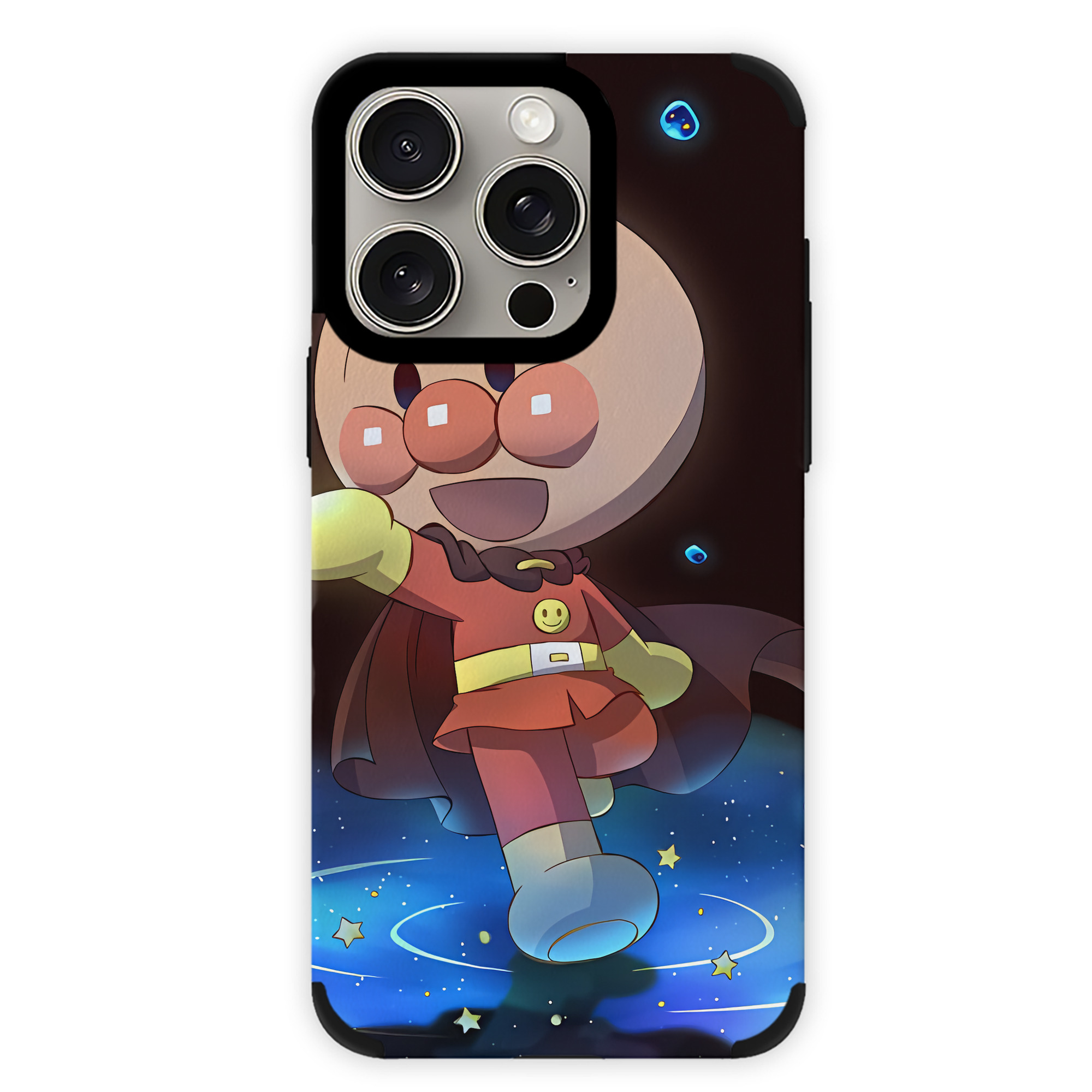 （画像用） アンパンマン Anpanman 【iPhone15ProMax対応】 PUレザー スマホケース 耐衝撃＆黄変防止