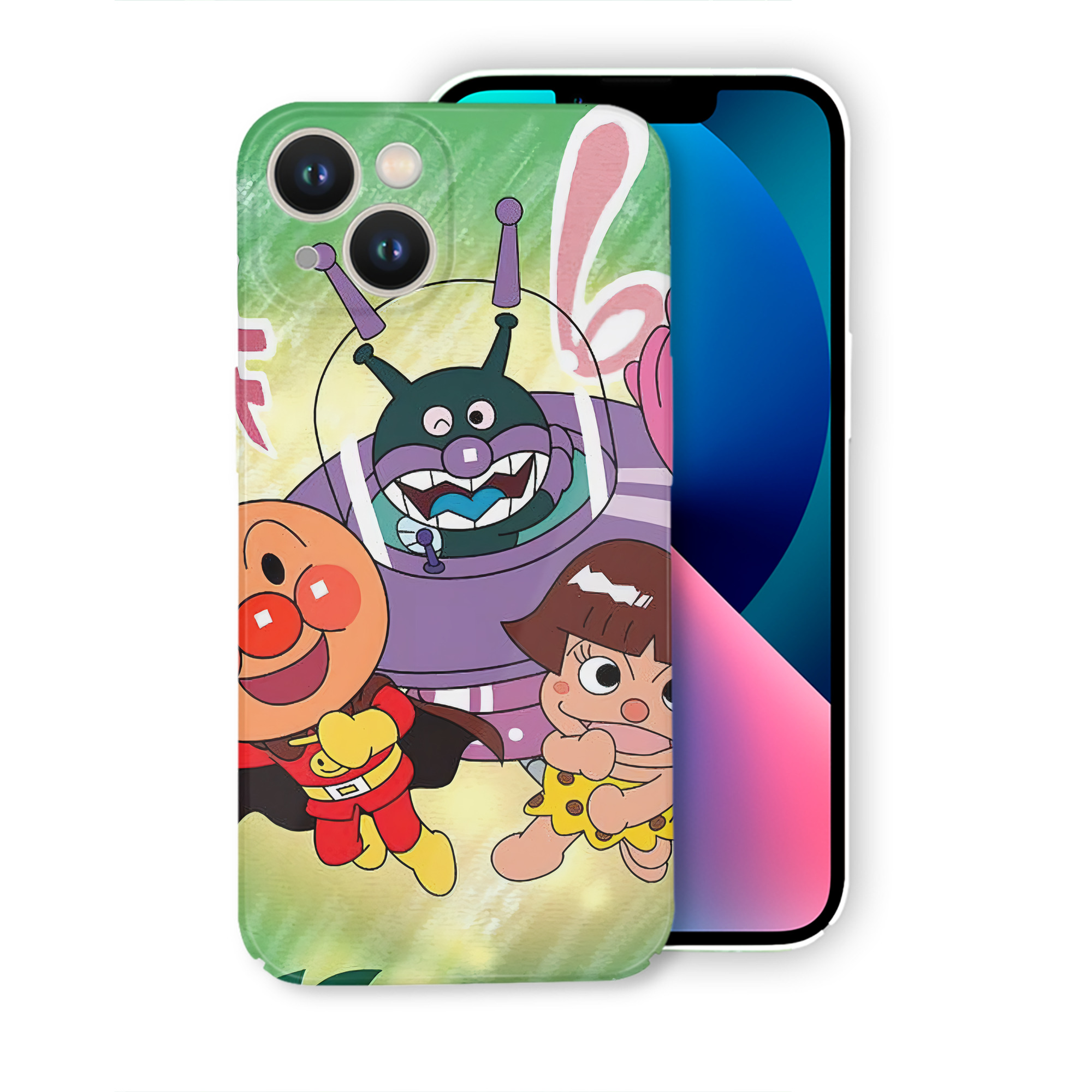 （画像用） アンパンマン Anpanman 【iPhone 14シリーズ対応】ハードケース