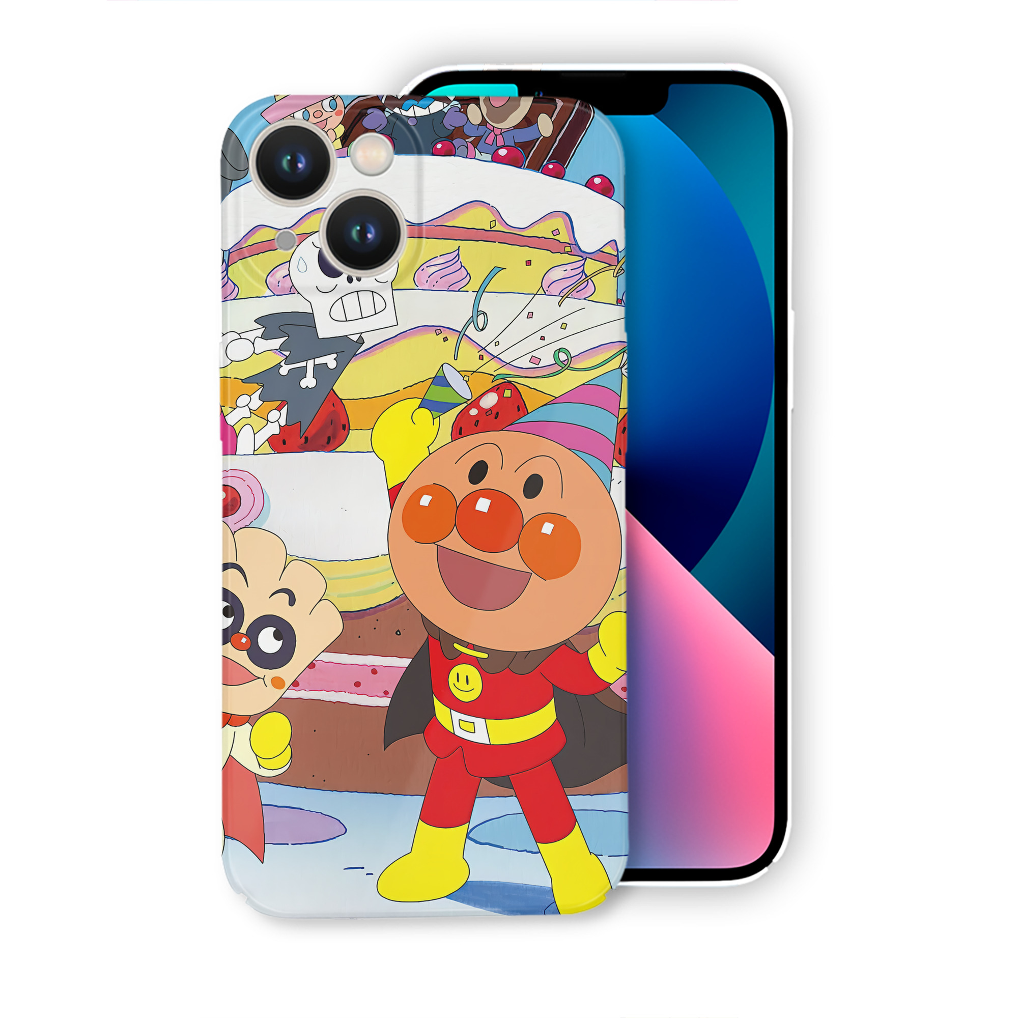 （画像用） アンパンマン Anpanman 【iPhone 14シリーズ対応】ハードケース