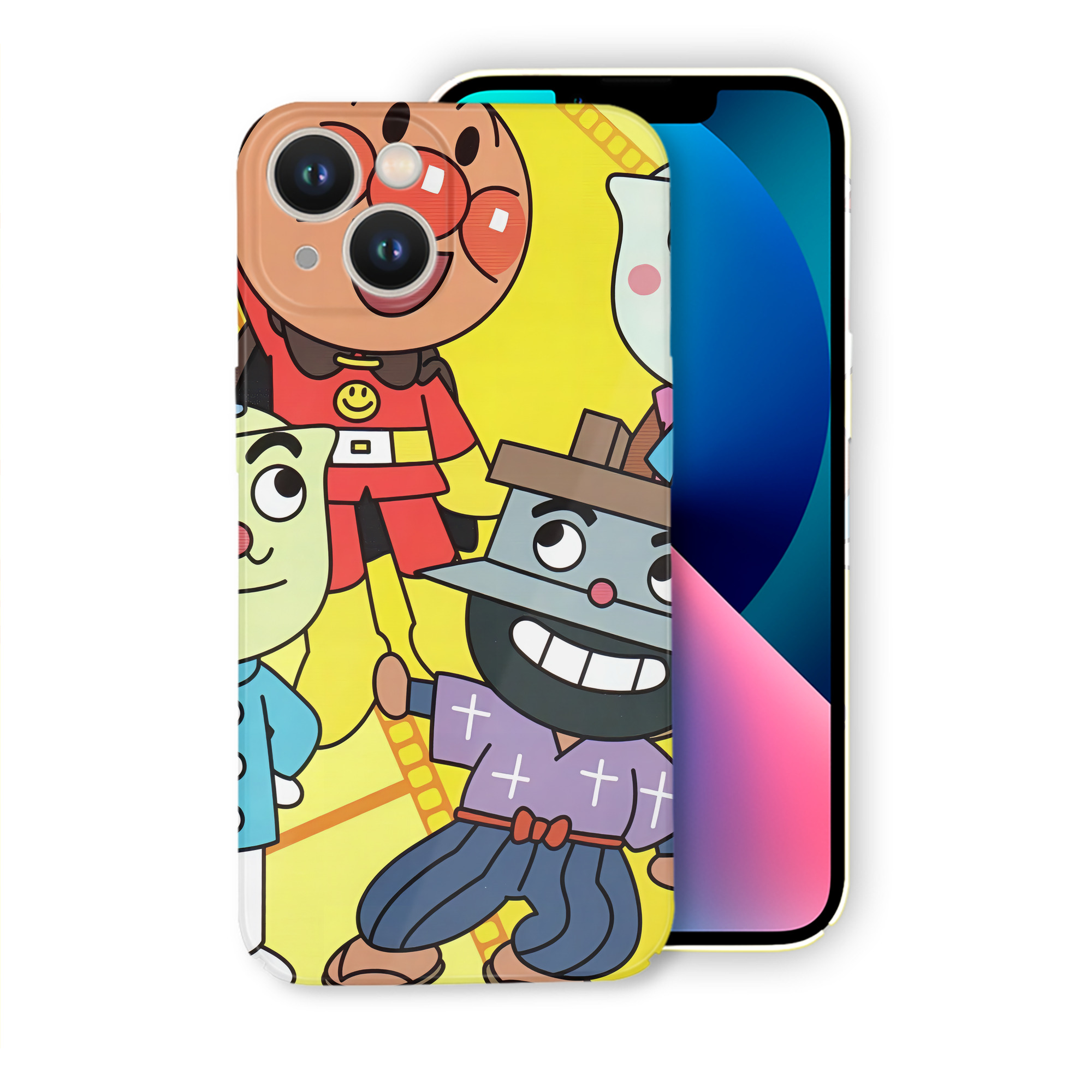 （画像用） アンパンマン Anpanman 【iPhone 14シリーズ対応】ハードケース
