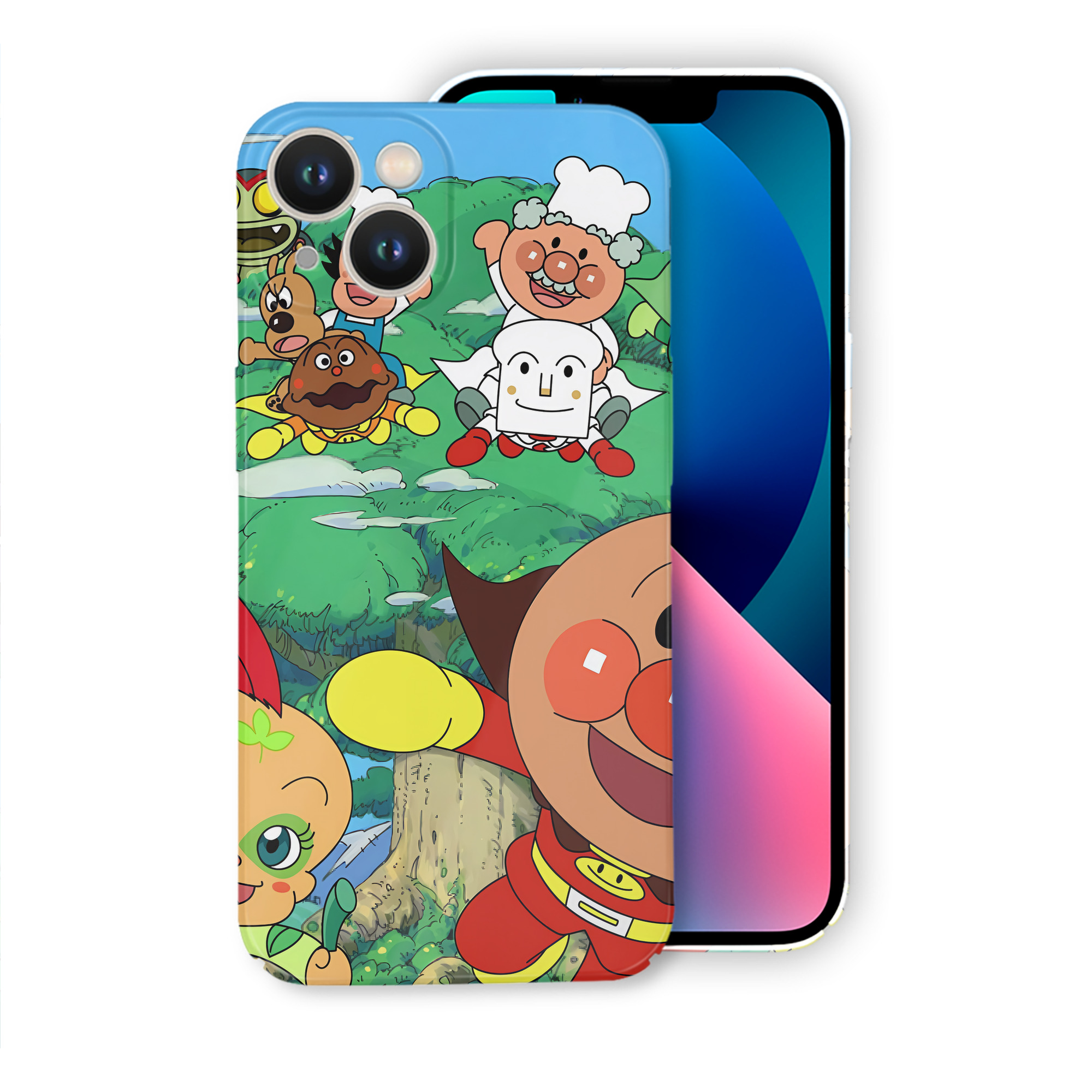 （画像用） アンパンマン Anpanman 【iPhone 14シリーズ対応】ハードケース