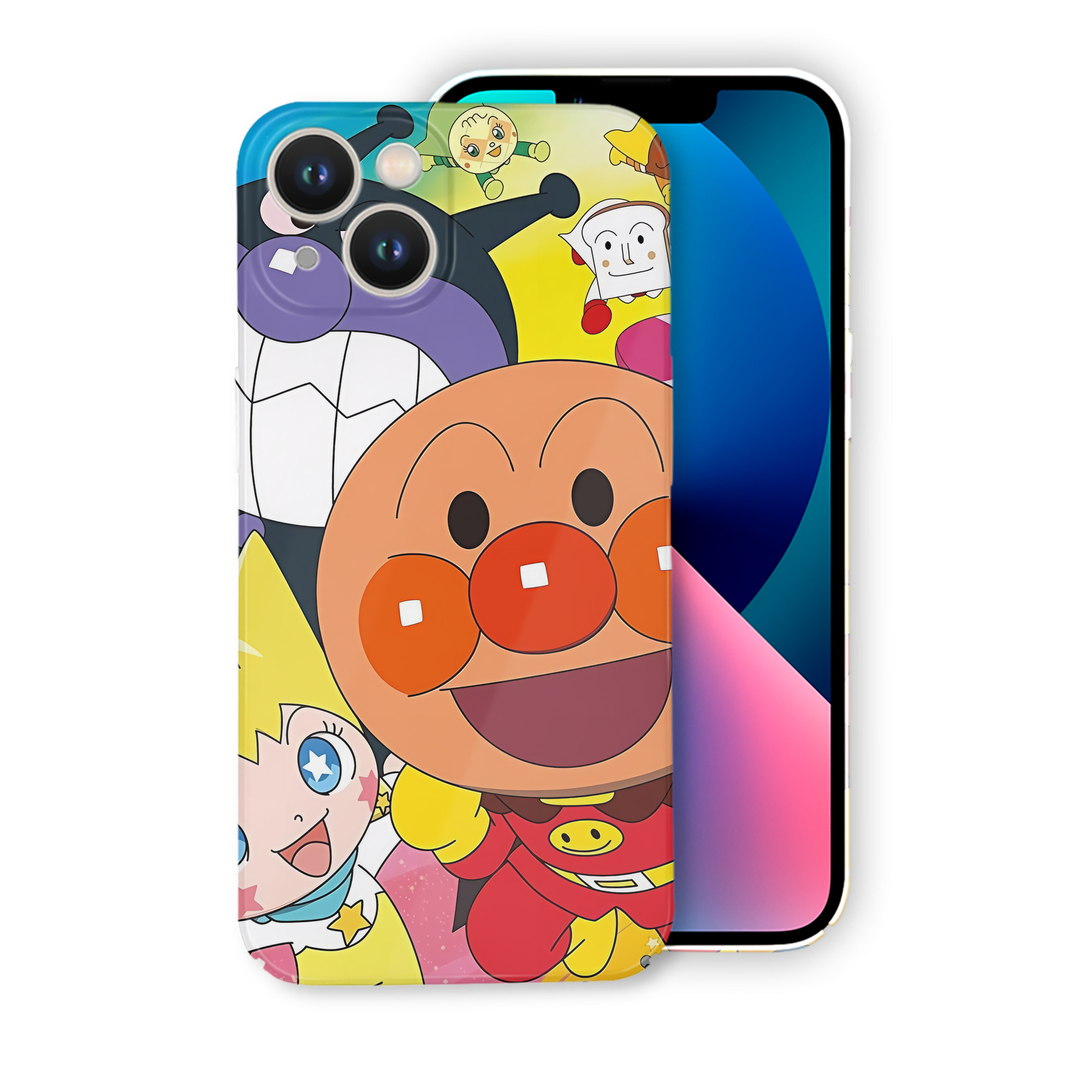 （画像用） アンパンマン Anpanman 【iPhone 14シリーズ対応】ハードケース