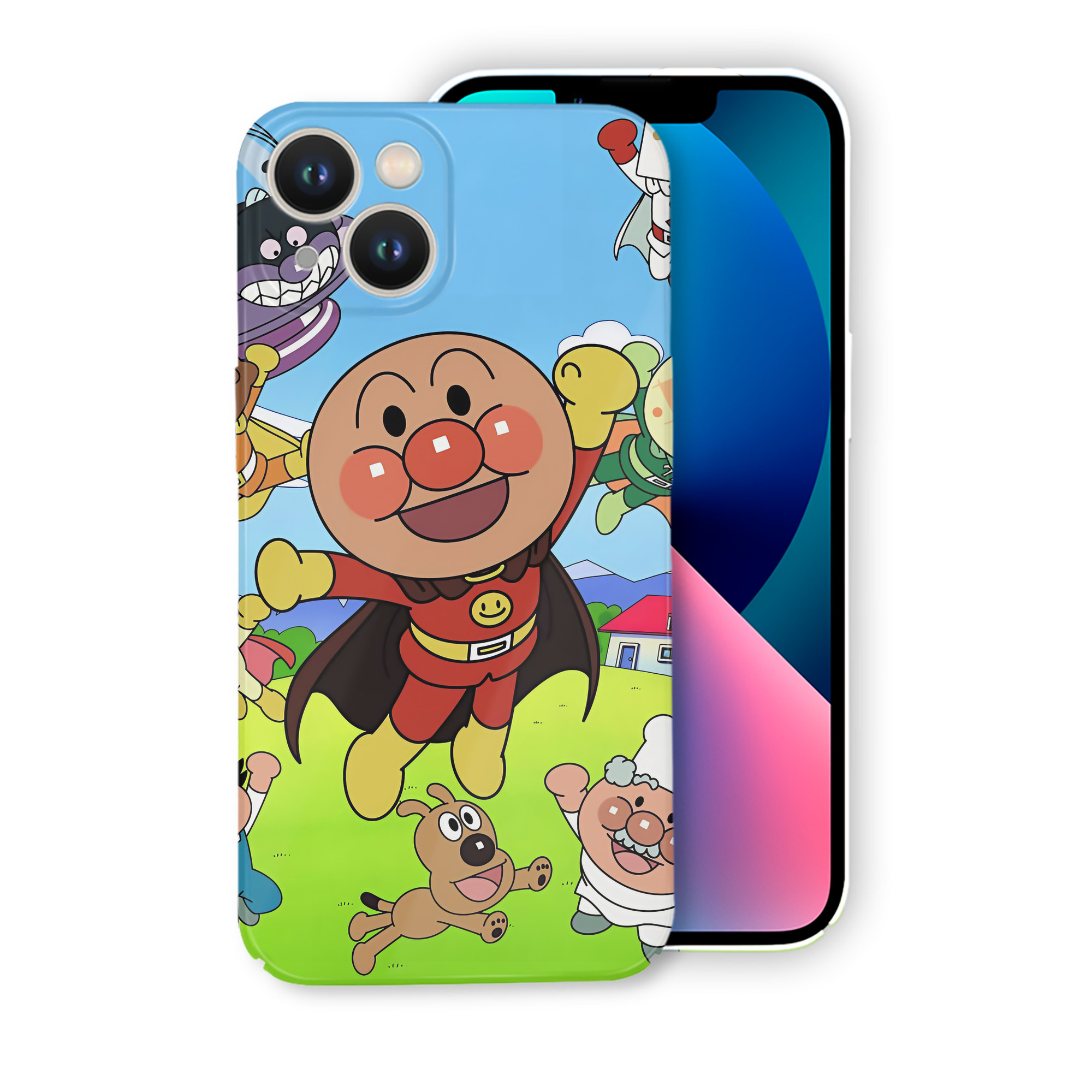 （画像用） アンパンマン Anpanman 【iPhone 14シリーズ対応】ハードケース