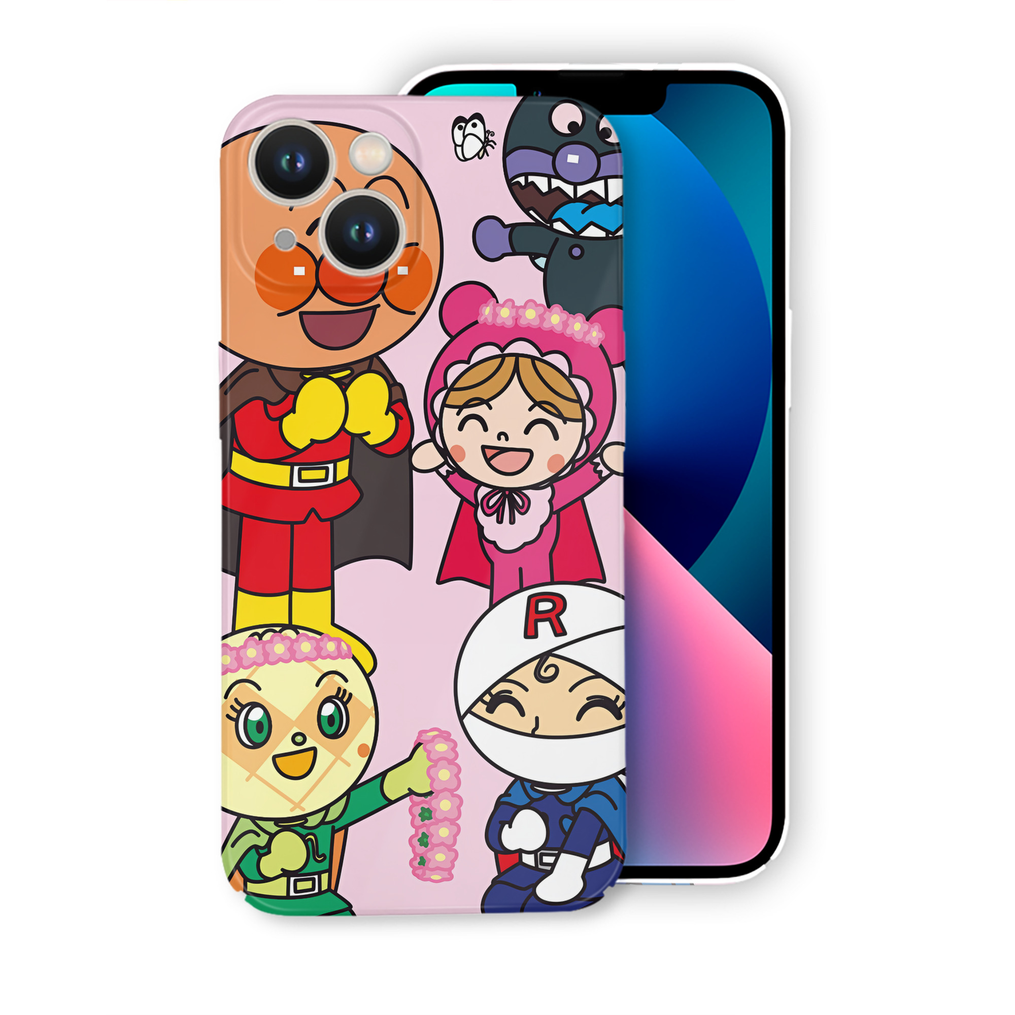 （画像用） アンパンマン Anpanman 【iPhone 14シリーズ対応】ハードケース