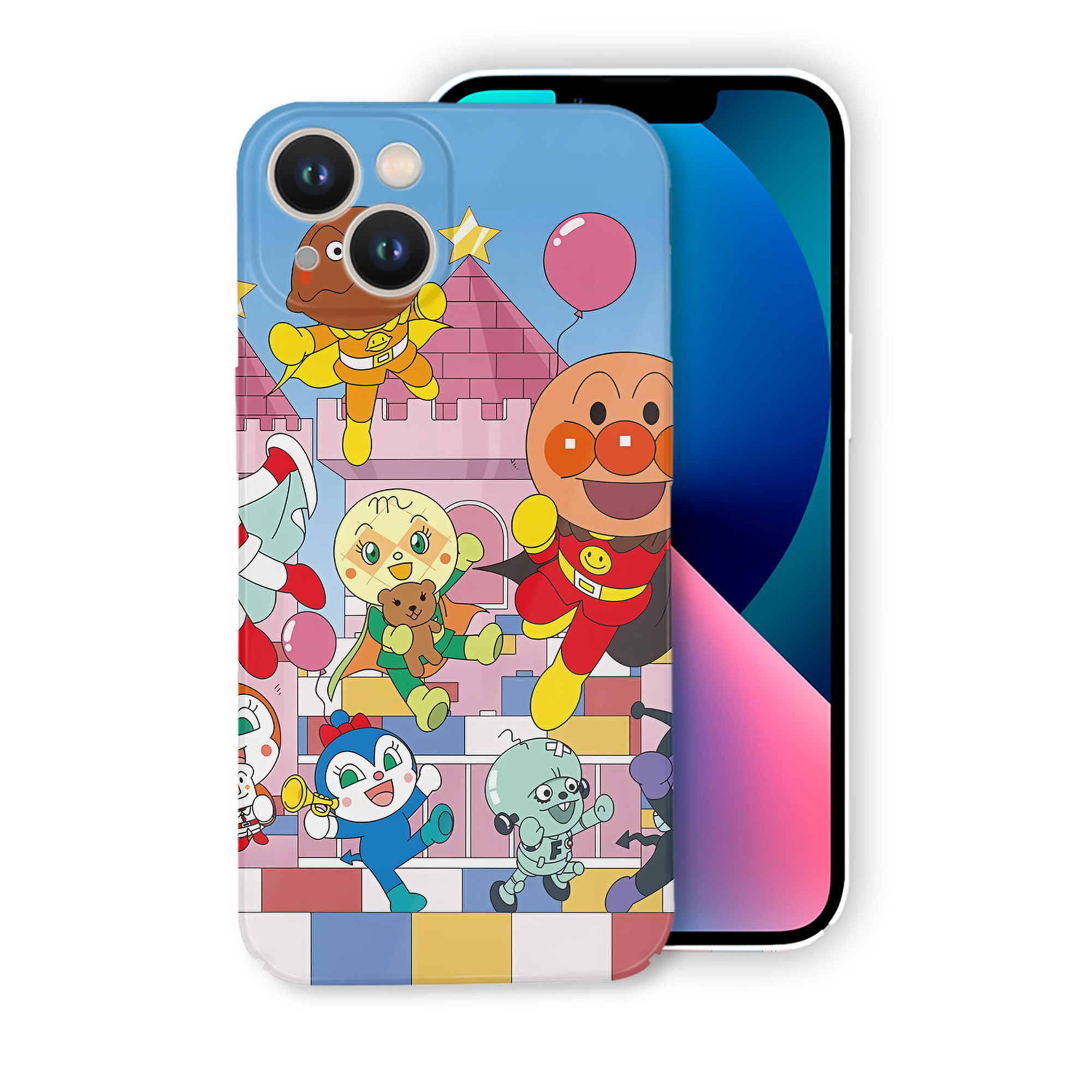 （画像用） アンパンマン Anpanman 【iPhone 14シリーズ対応】ハードケース