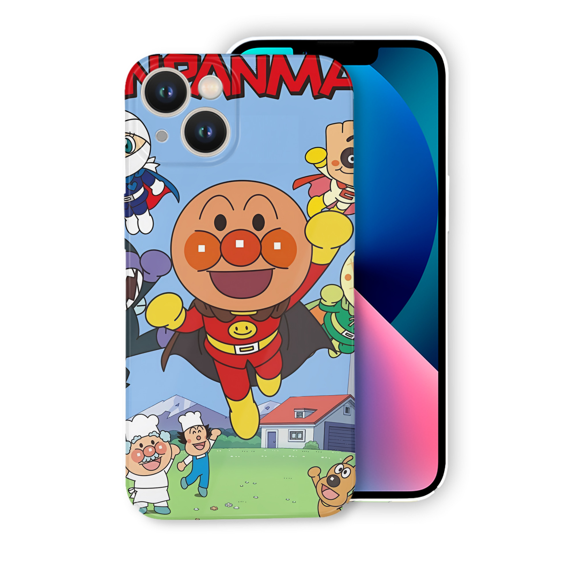 （画像用） アンパンマン Anpanman 【iPhone 14シリーズ対応】ハードケース