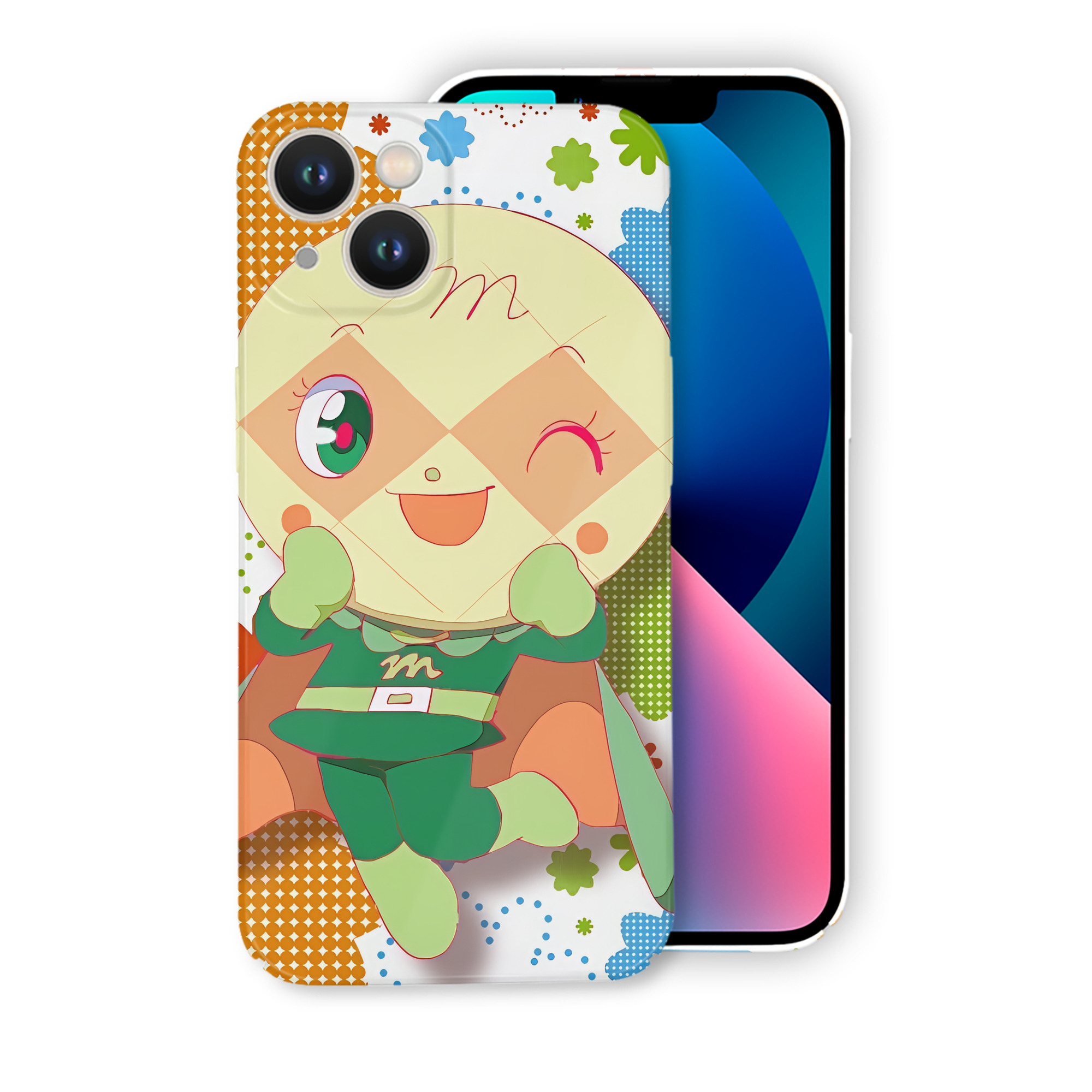 （画像用） アンパンマン Anpanman 【iPhone 14シリーズ対応】ハードケース
