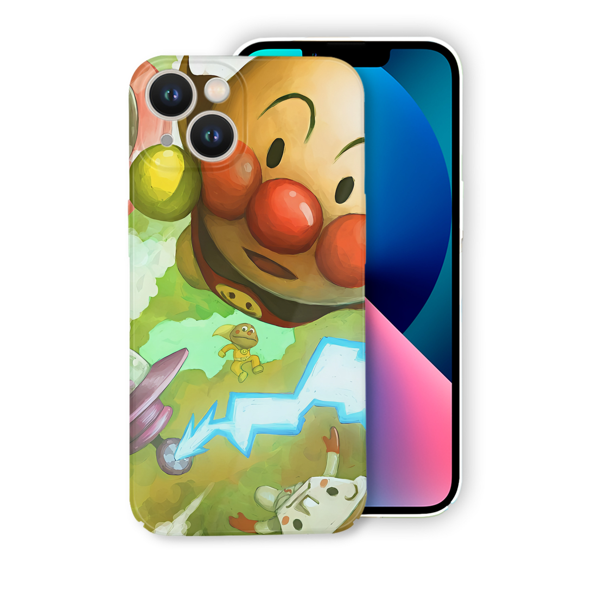 （画像用） アンパンマン Anpanman 【iPhone 14シリーズ対応】ハードケース