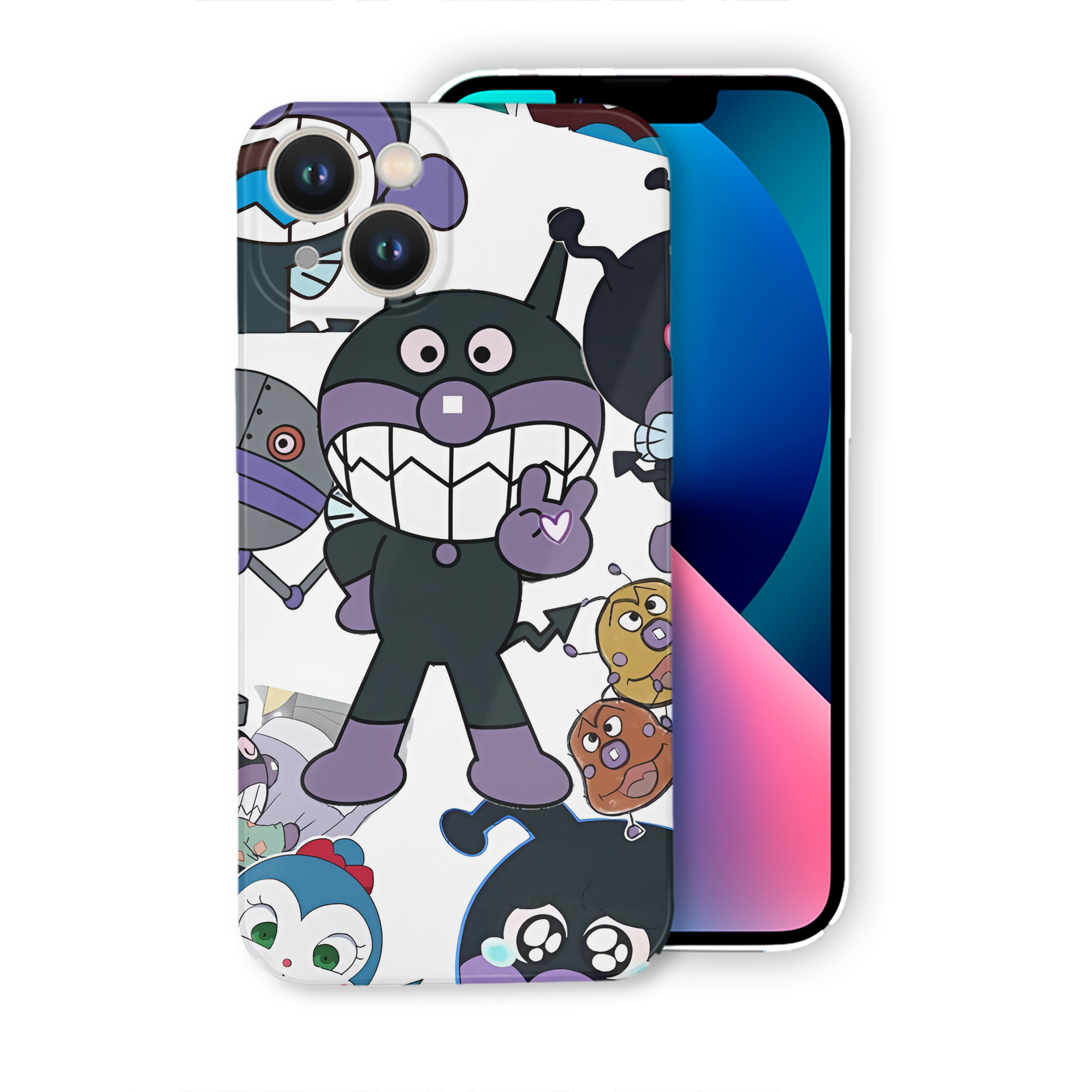 （画像用） アンパンマン Anpanman 【iPhone 14シリーズ対応】ハードケース