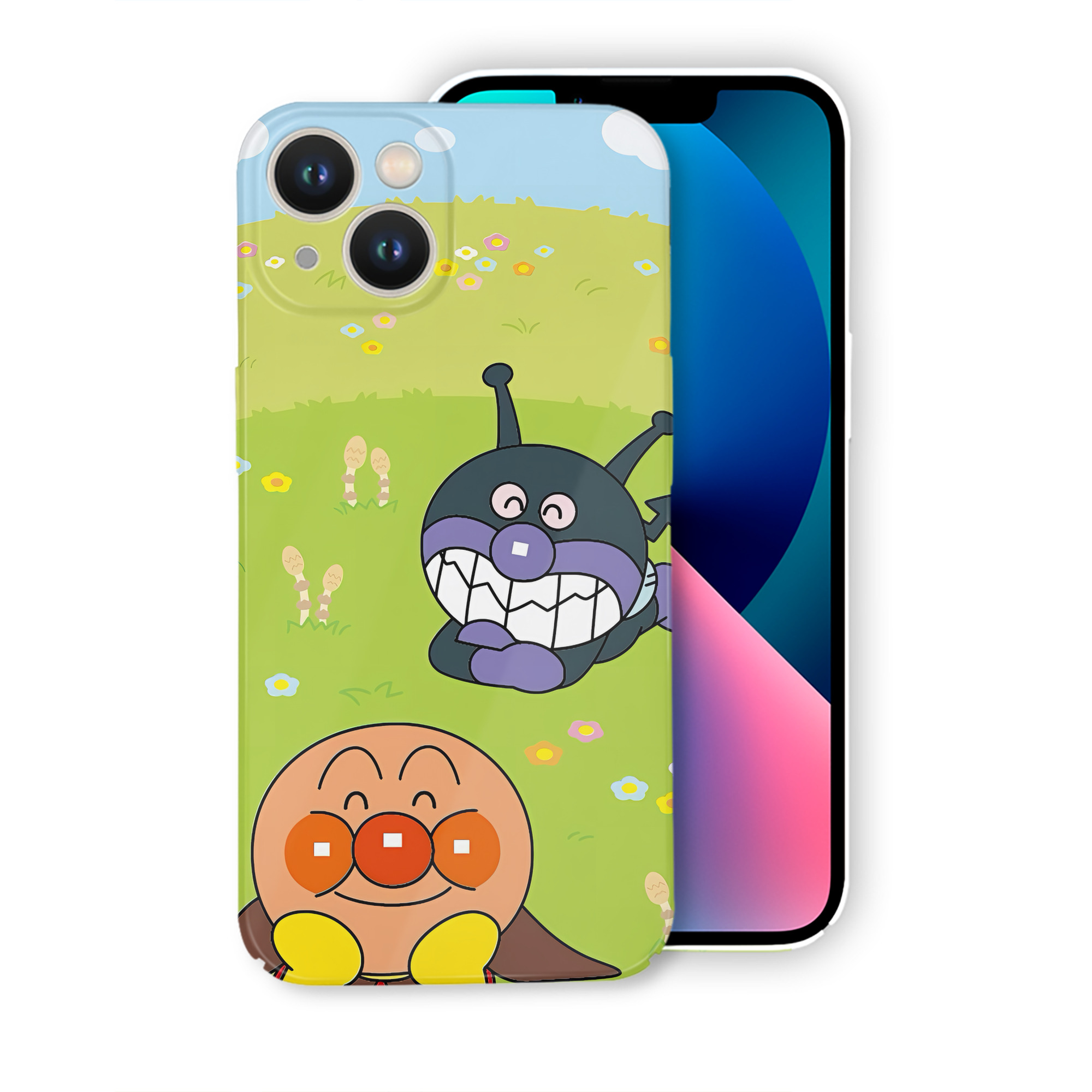 （画像用） アンパンマン Anpanman 【iPhone 14シリーズ対応】ハードケース
