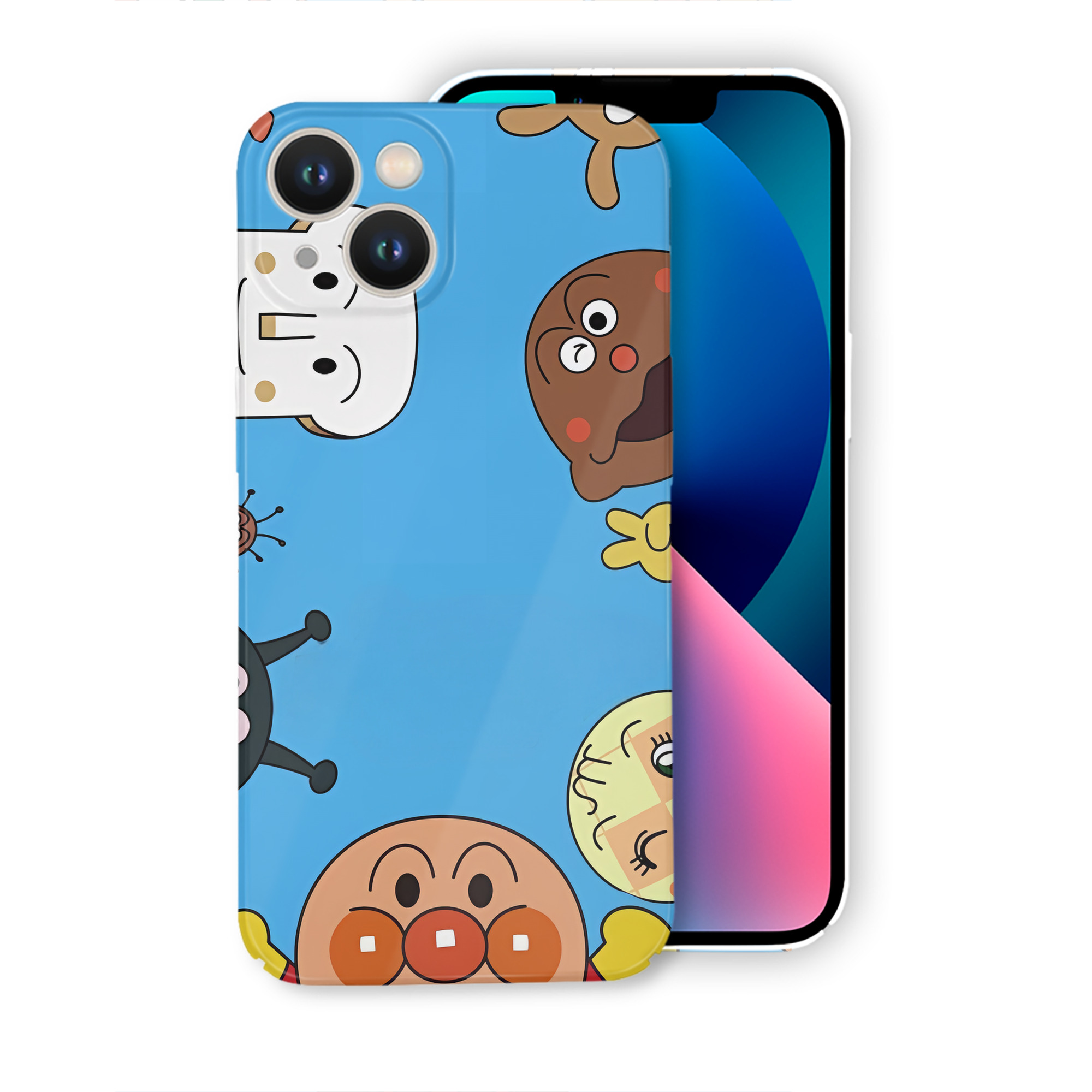 （画像用） アンパンマン Anpanman 【iPhone 14シリーズ対応】ハードケース