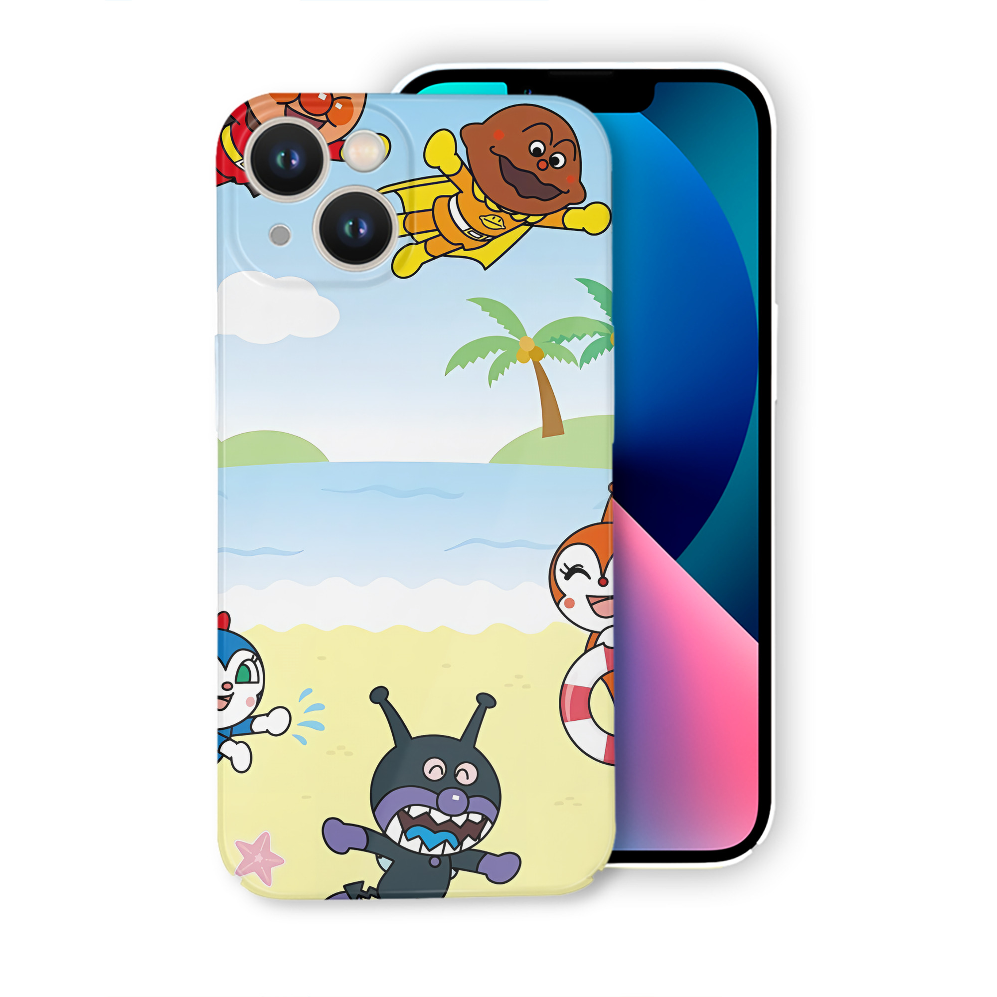 （画像用） アンパンマン Anpanman 【iPhone 14シリーズ対応】ハードケース