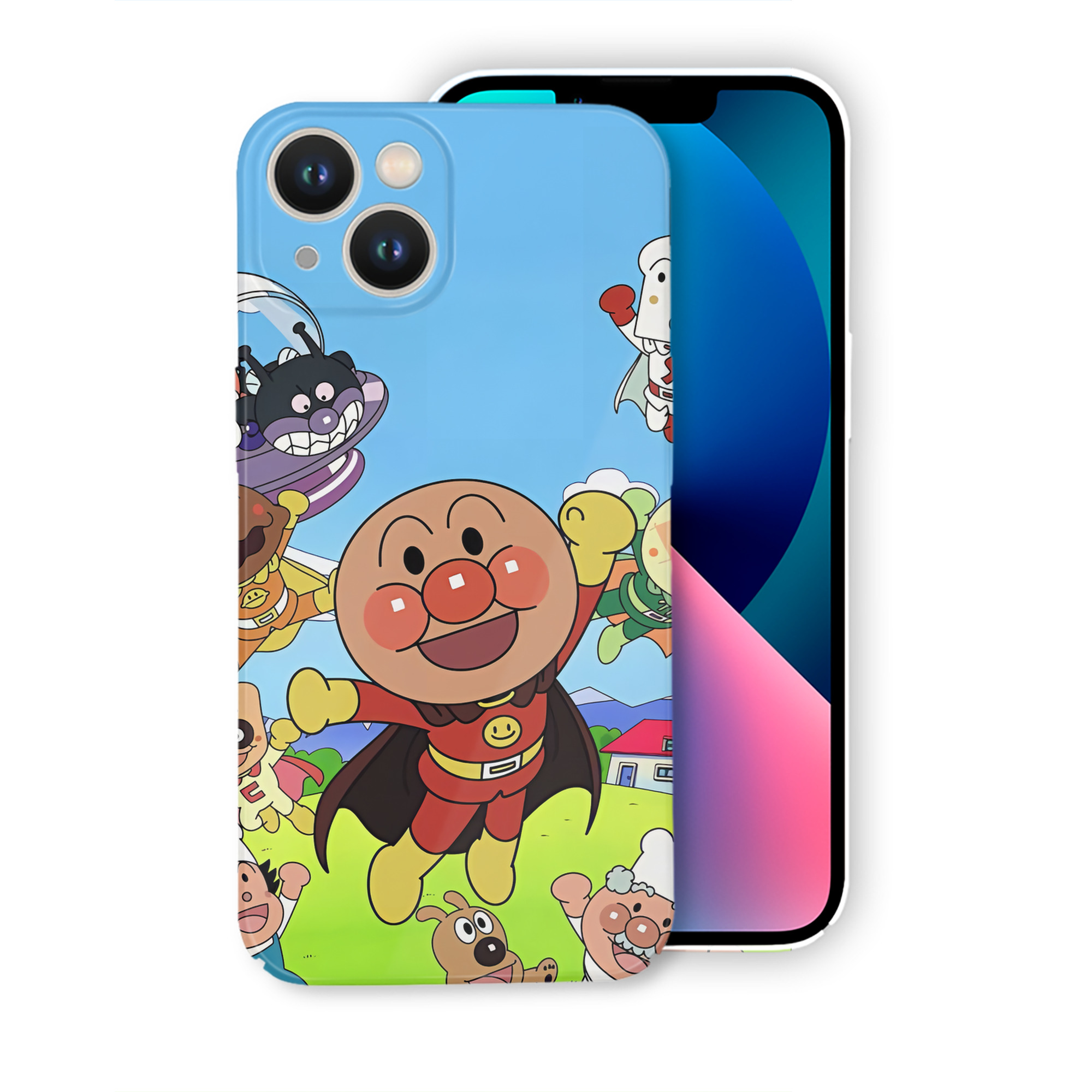 （画像用） アンパンマン Anpanman 【iPhone 14シリーズ対応】ハードケース