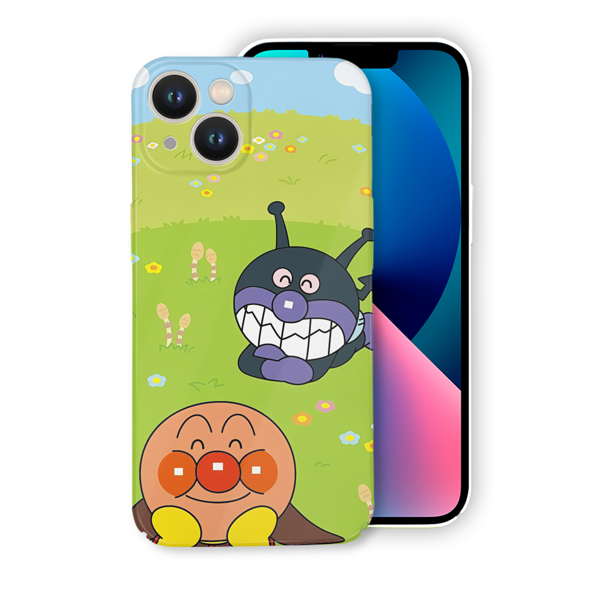 （画像用） アンパンマン Anpanman 【iPhone 14シリーズ対応】ハードケース