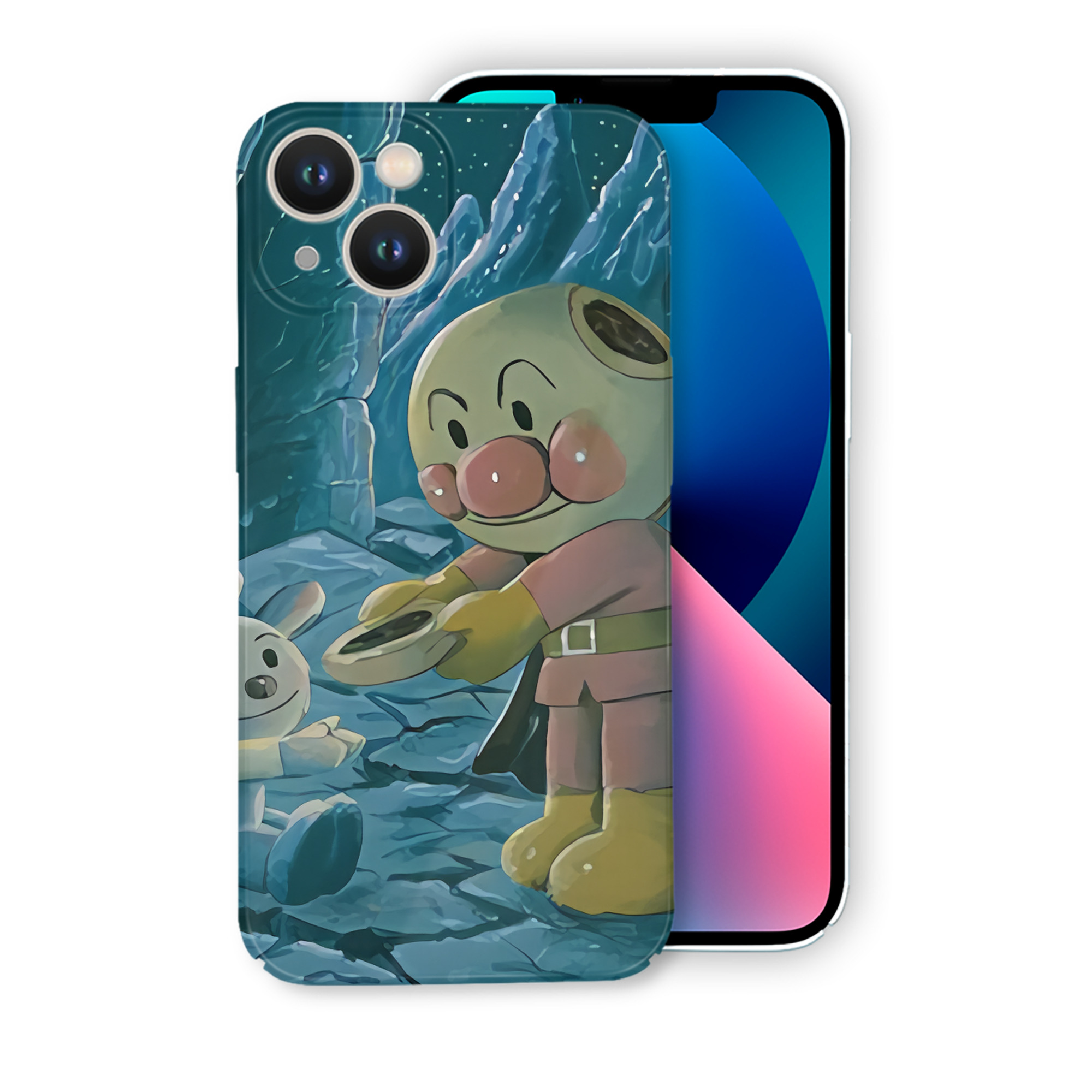 （画像用） アンパンマン Anpanman 【iPhone 14シリーズ対応】ハードケース