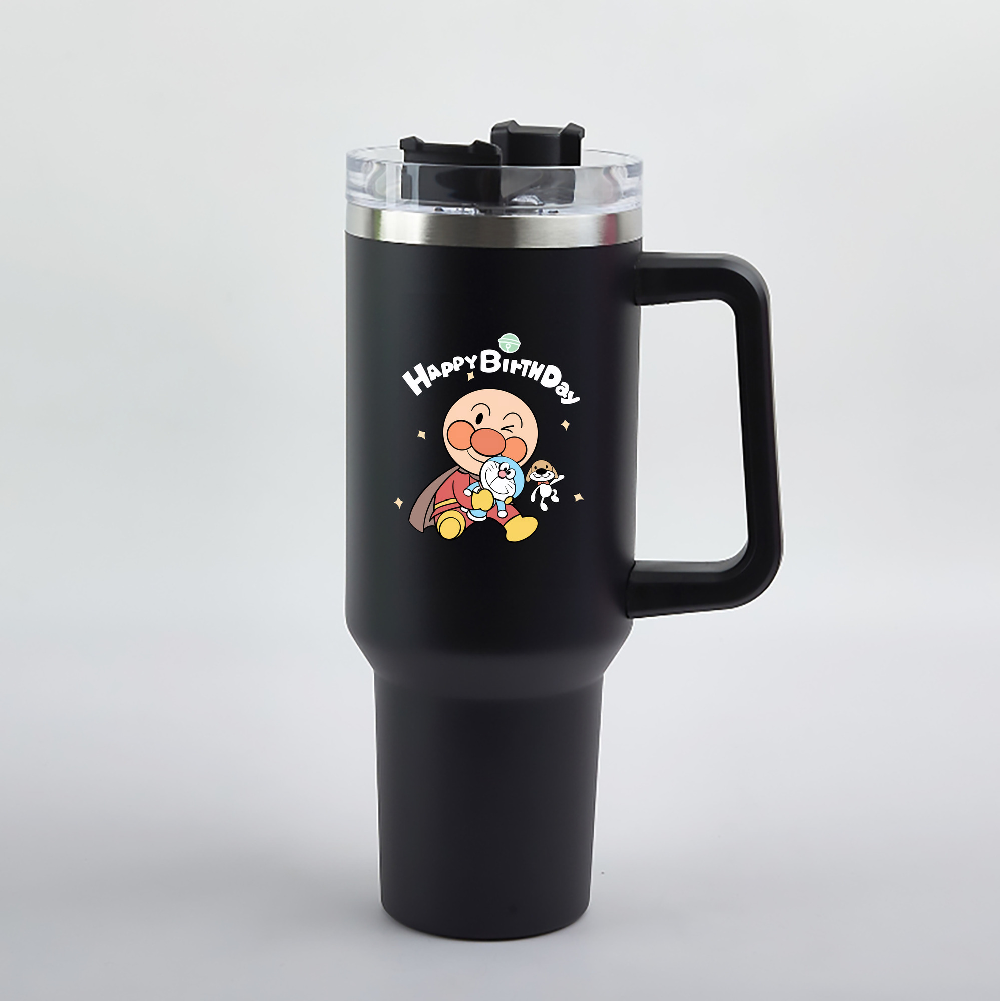 （画像用） アンパンマン Anpanman 1200mL車用タンブラー（カラープリント）