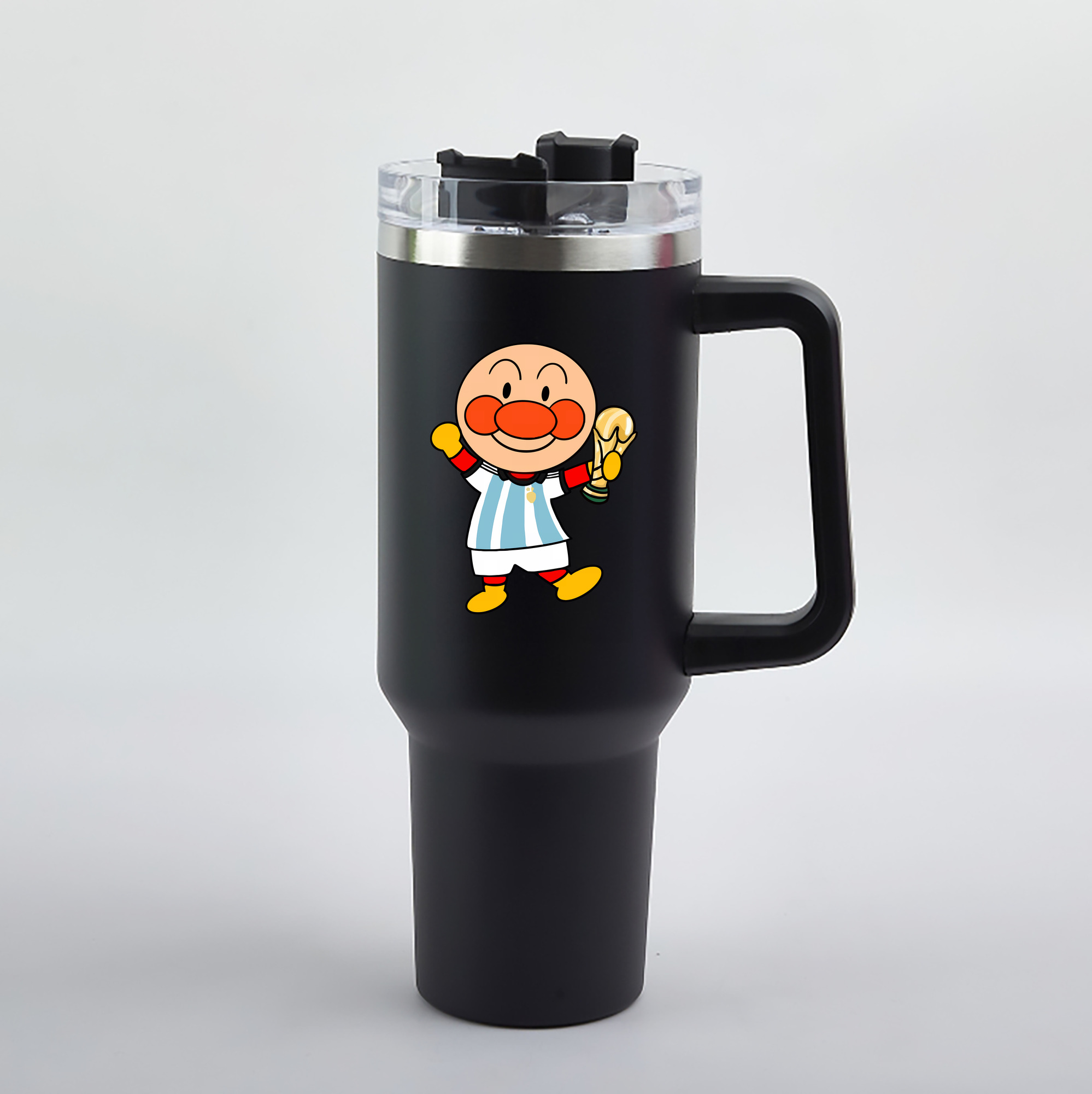 （画像用） アンパンマン Anpanman 1200mL車用タンブラー（カラープリント）