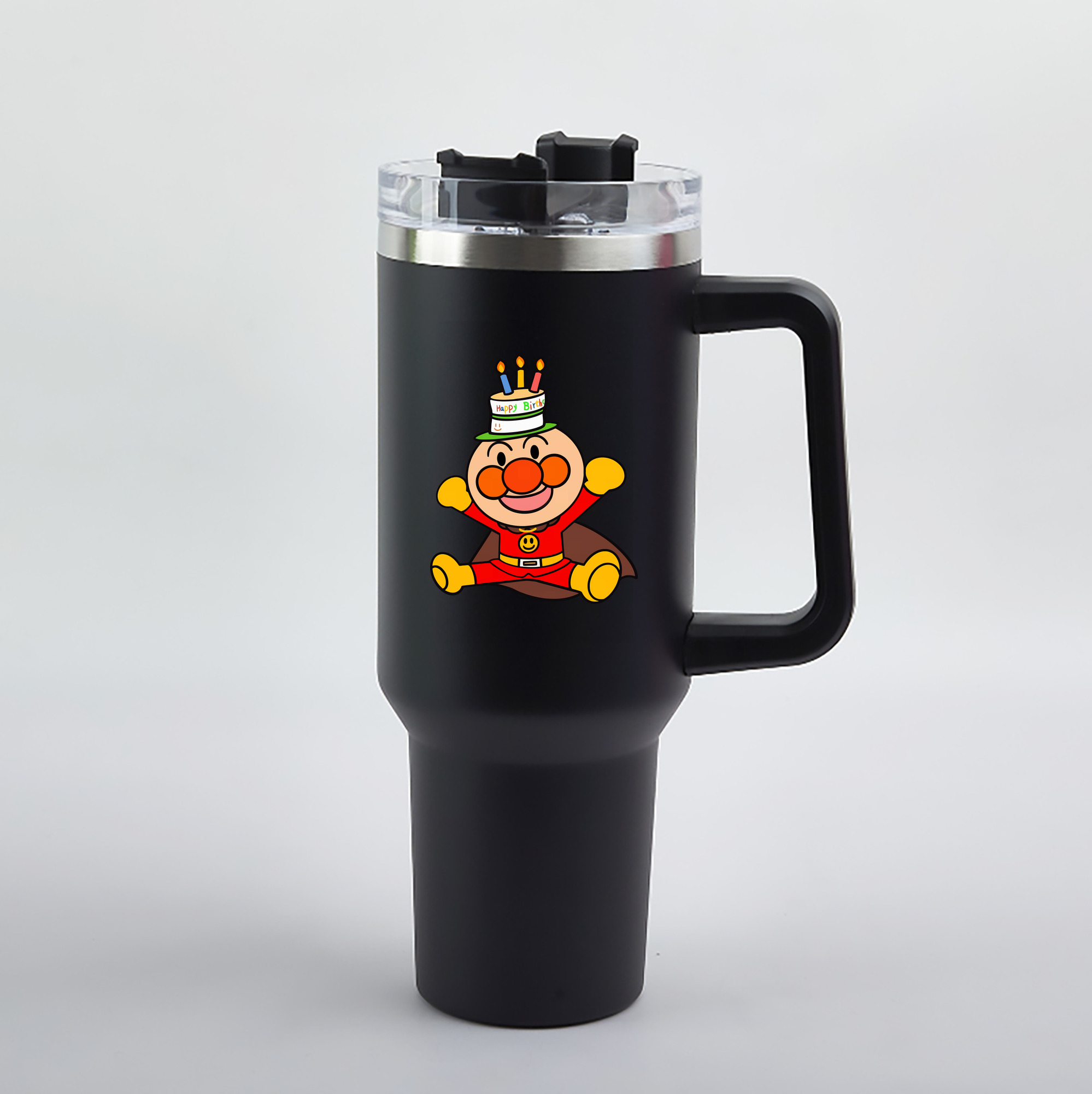 （画像用） アンパンマン Anpanman 1200mL車用タンブラー（カラープリント）