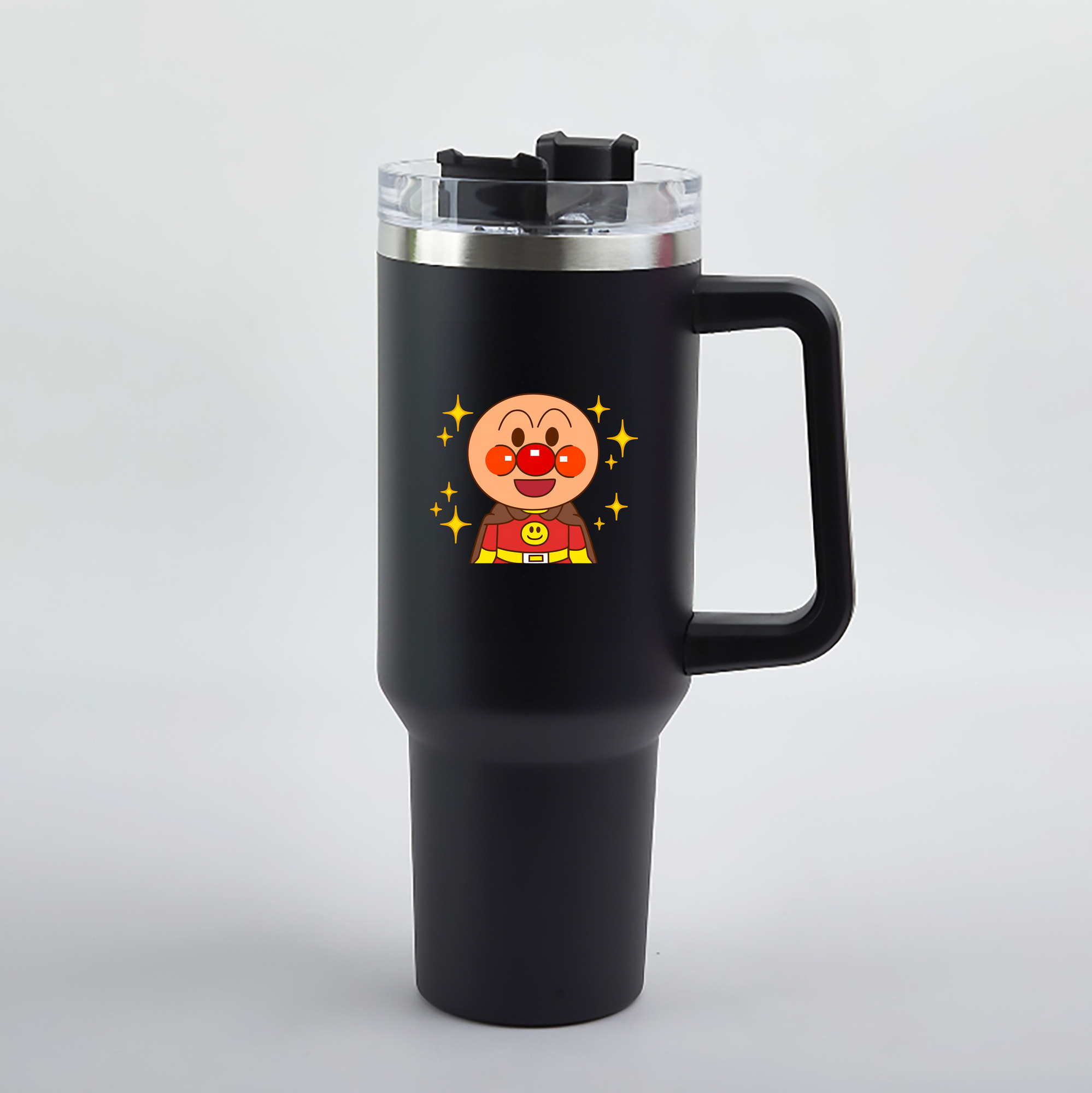 （画像用） アンパンマン Anpanman 1200mL車用タンブラー（カラープリント）