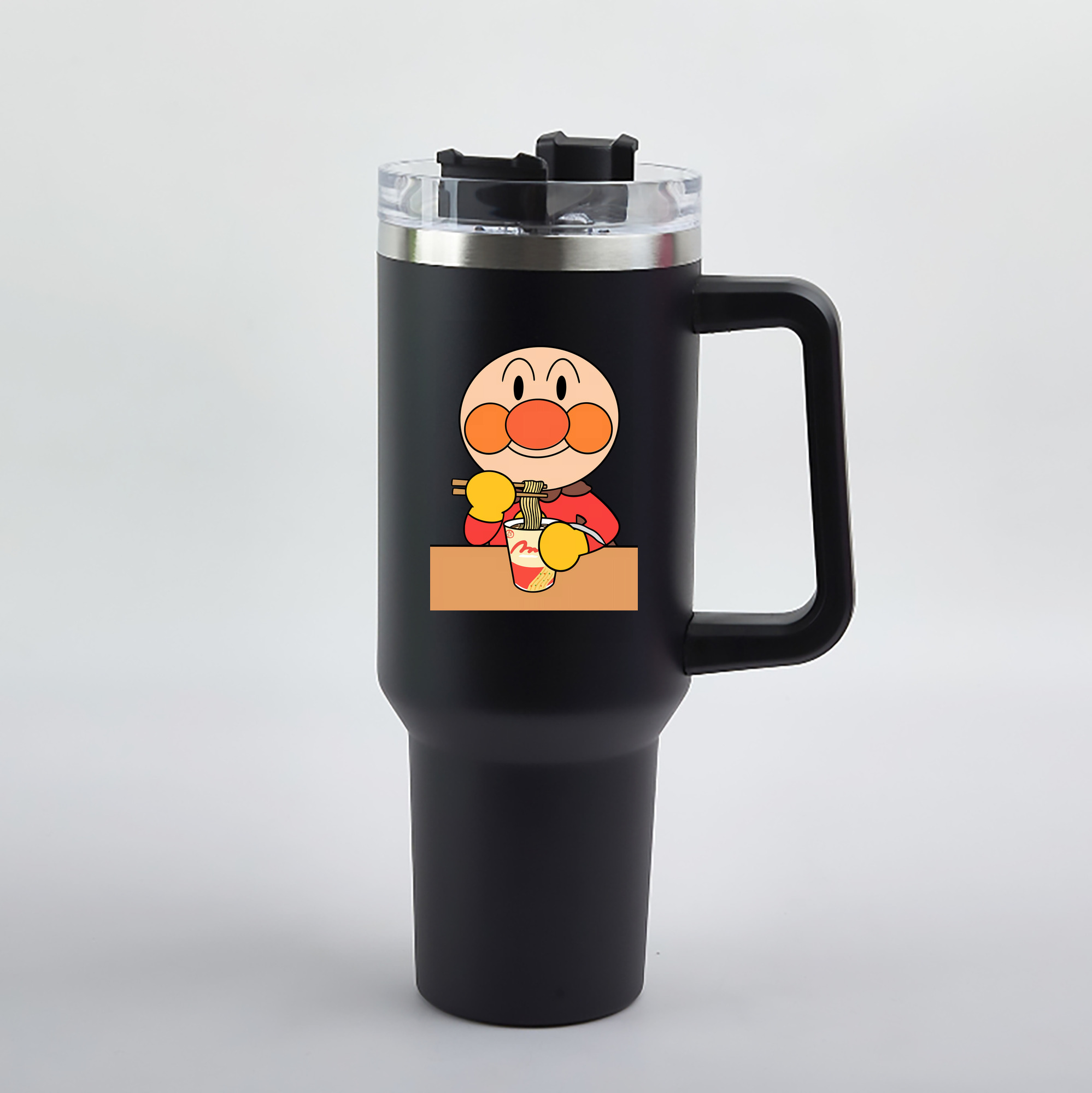 （画像用） アンパンマン Anpanman 1200mL車用タンブラー（カラープリント）