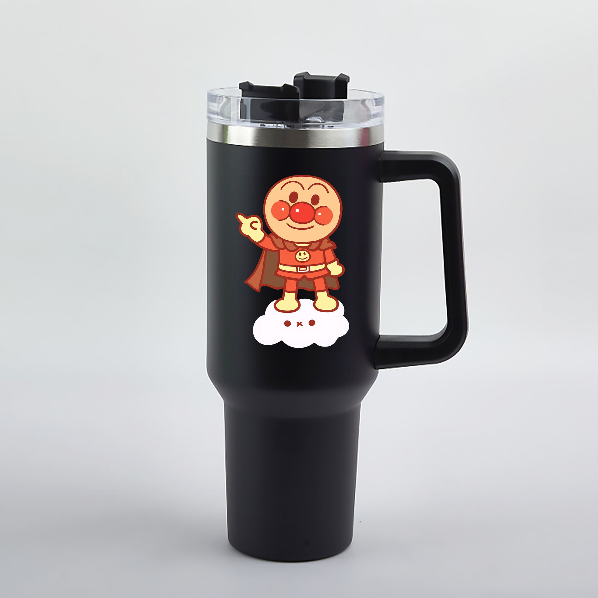 （画像用） アンパンマン Anpanman 1200mL車用タンブラー（カラープリント）