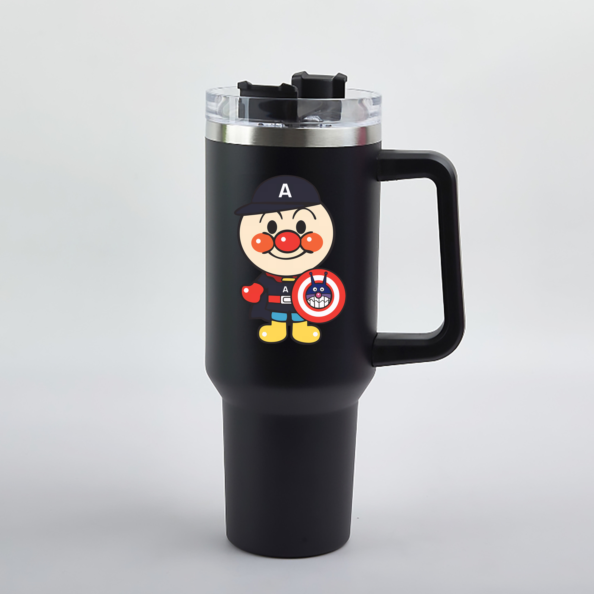（画像用） アンパンマン Anpanman 1200mL車用タンブラー（カラープリント）