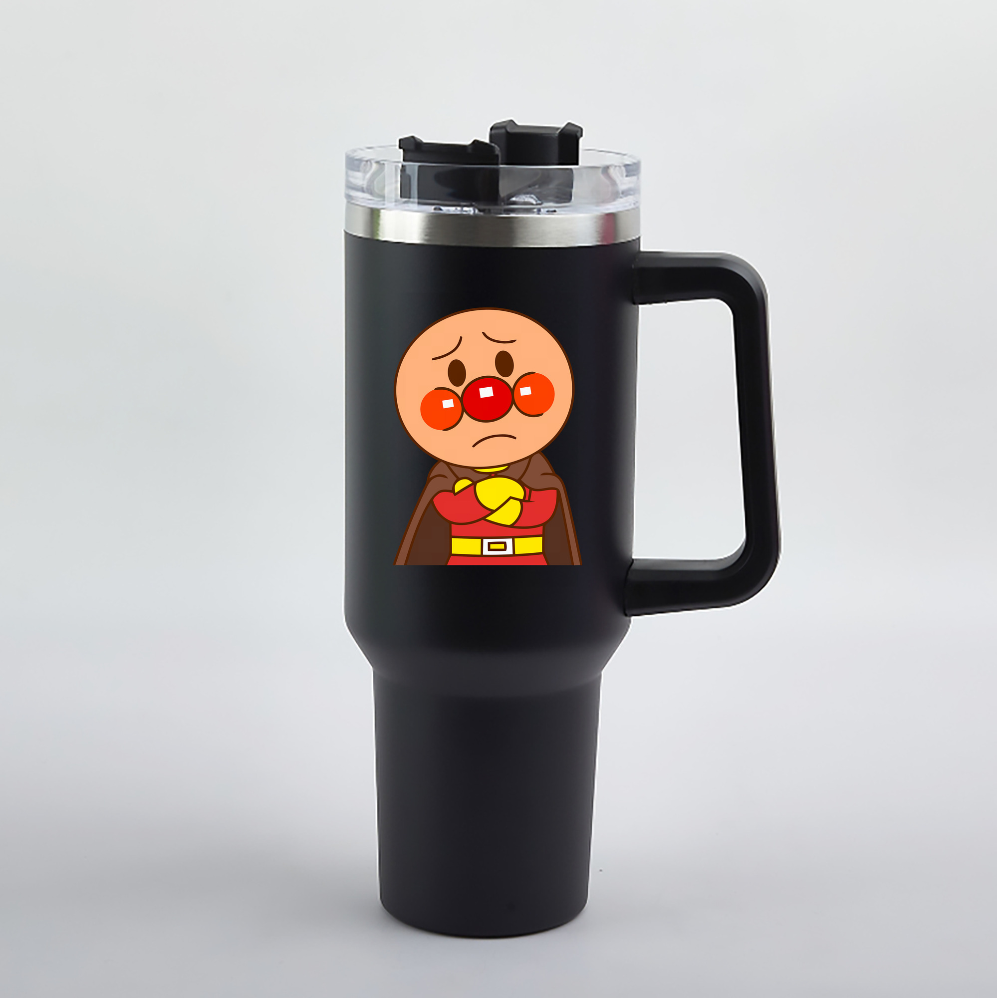 （画像用） アンパンマン Anpanman 1200mL車用タンブラー（カラープリント）