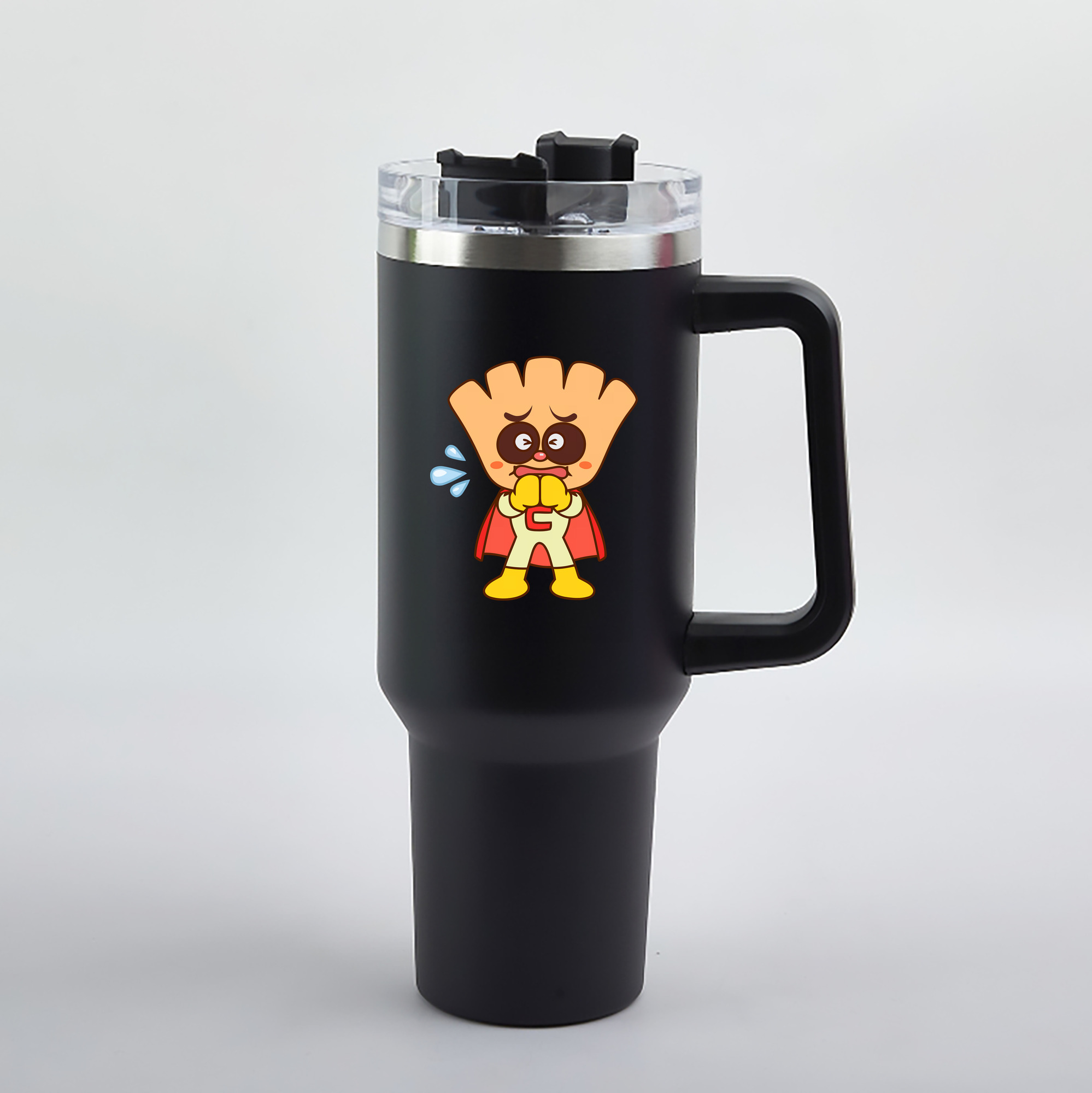 （画像用） アンパンマン Anpanman 1200mL車用タンブラー（カラープリント）