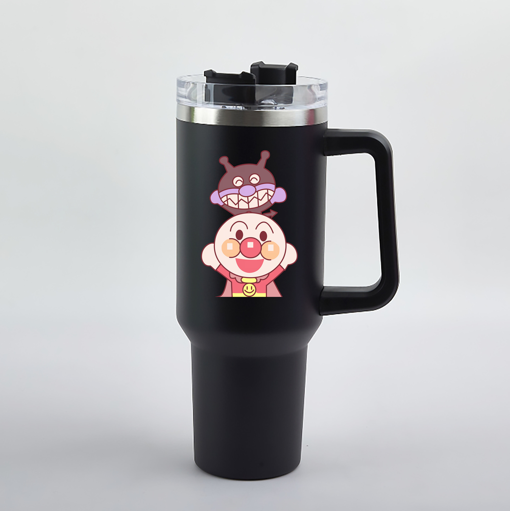 （画像用） アンパンマン Anpanman 1200mL車用タンブラー（カラープリント）