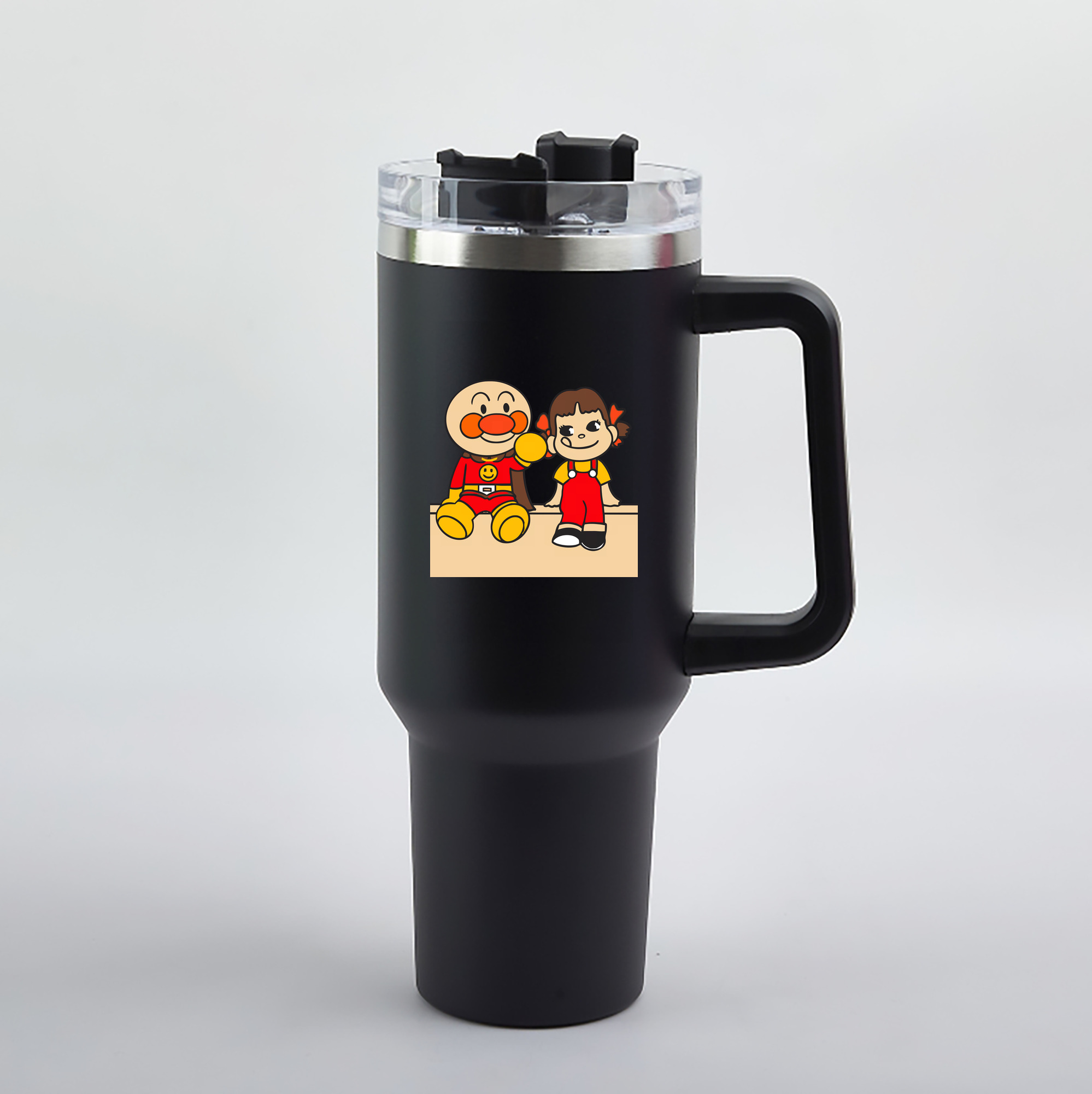 （画像用） アンパンマン Anpanman 1200mL車用タンブラー（カラープリント）