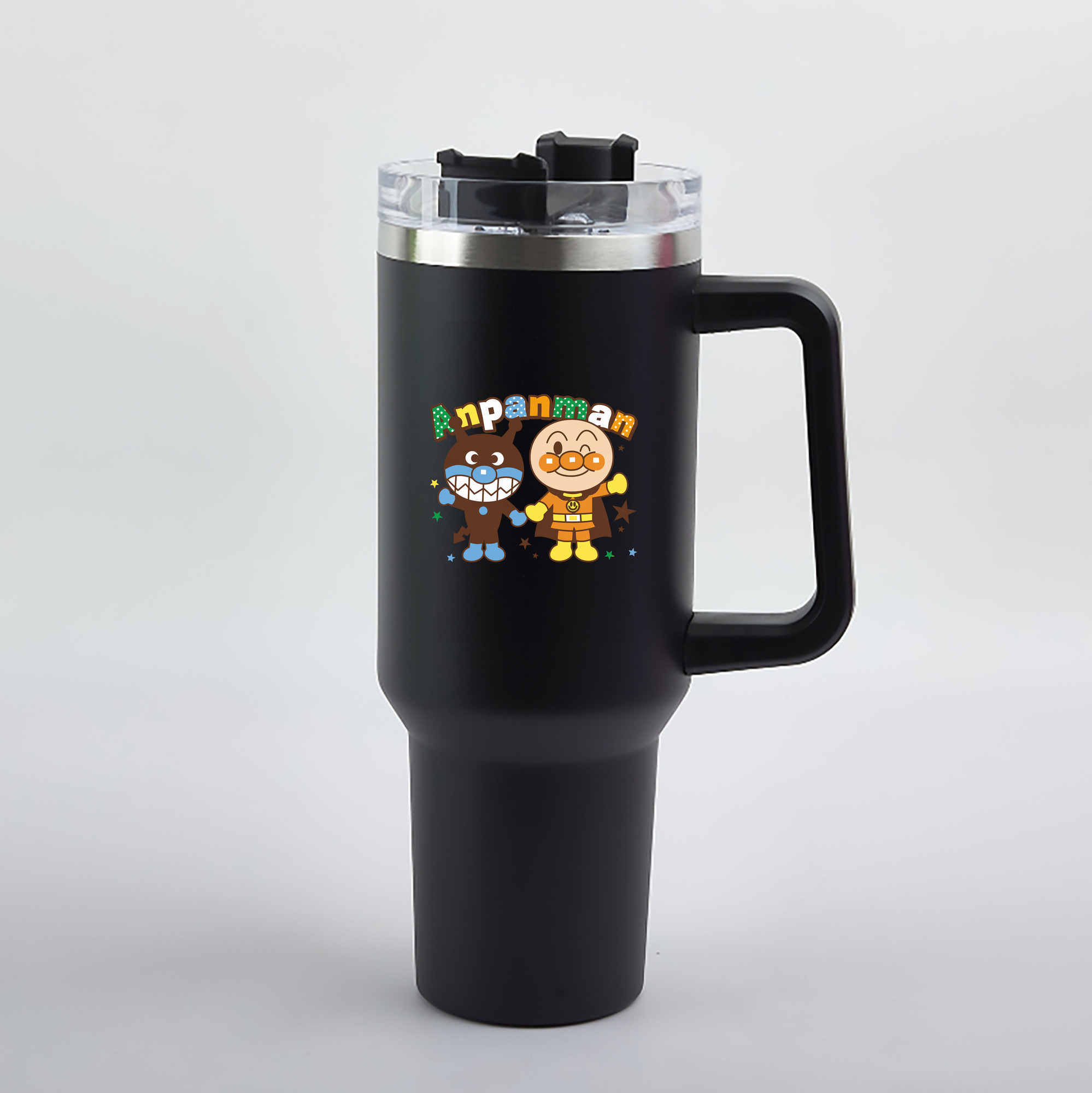 （画像用） アンパンマン Anpanman 1200mL車用タンブラー（カラープリント）