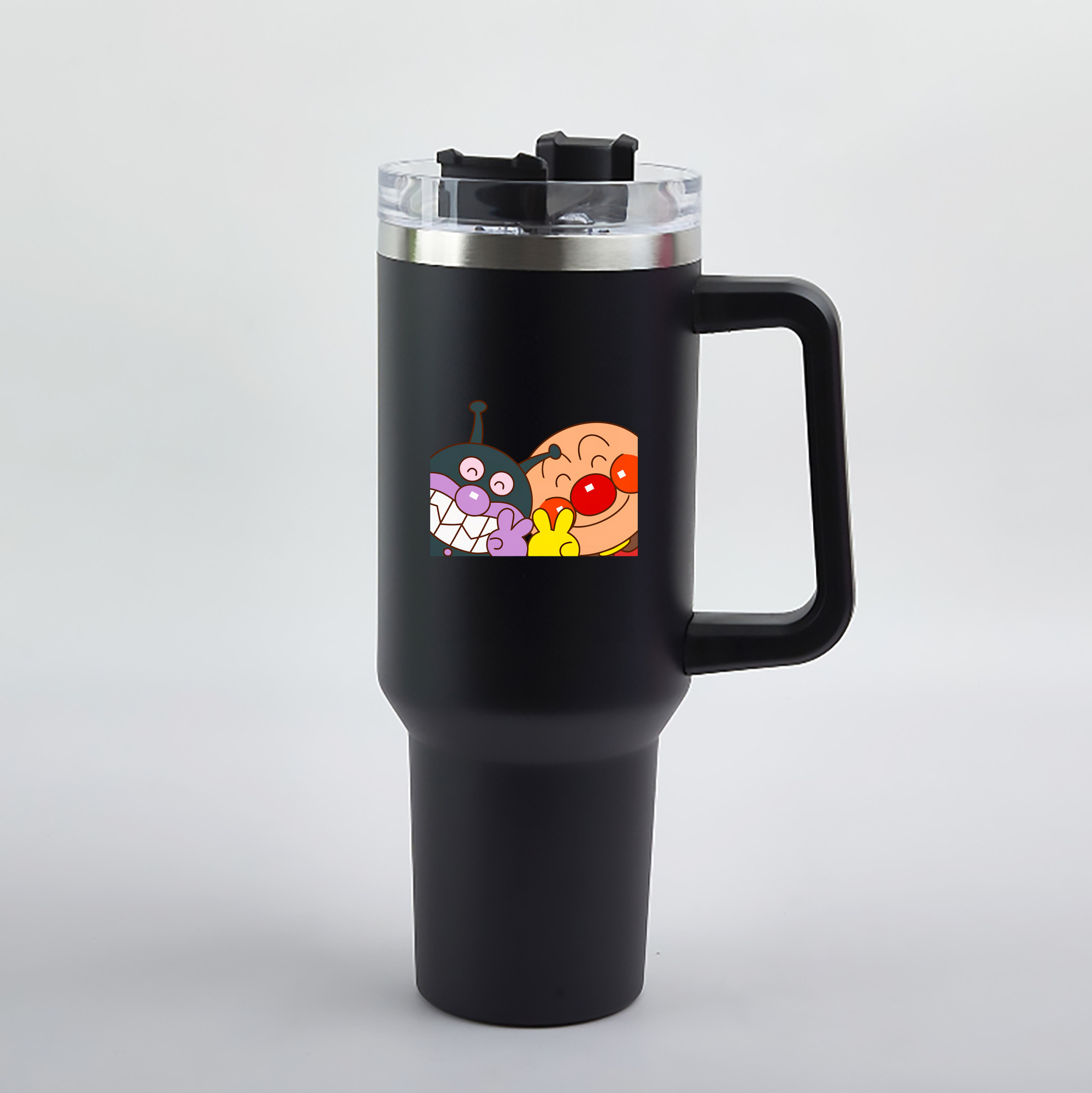 （画像用） アンパンマン Anpanman 1200mL車用タンブラー（カラープリント）