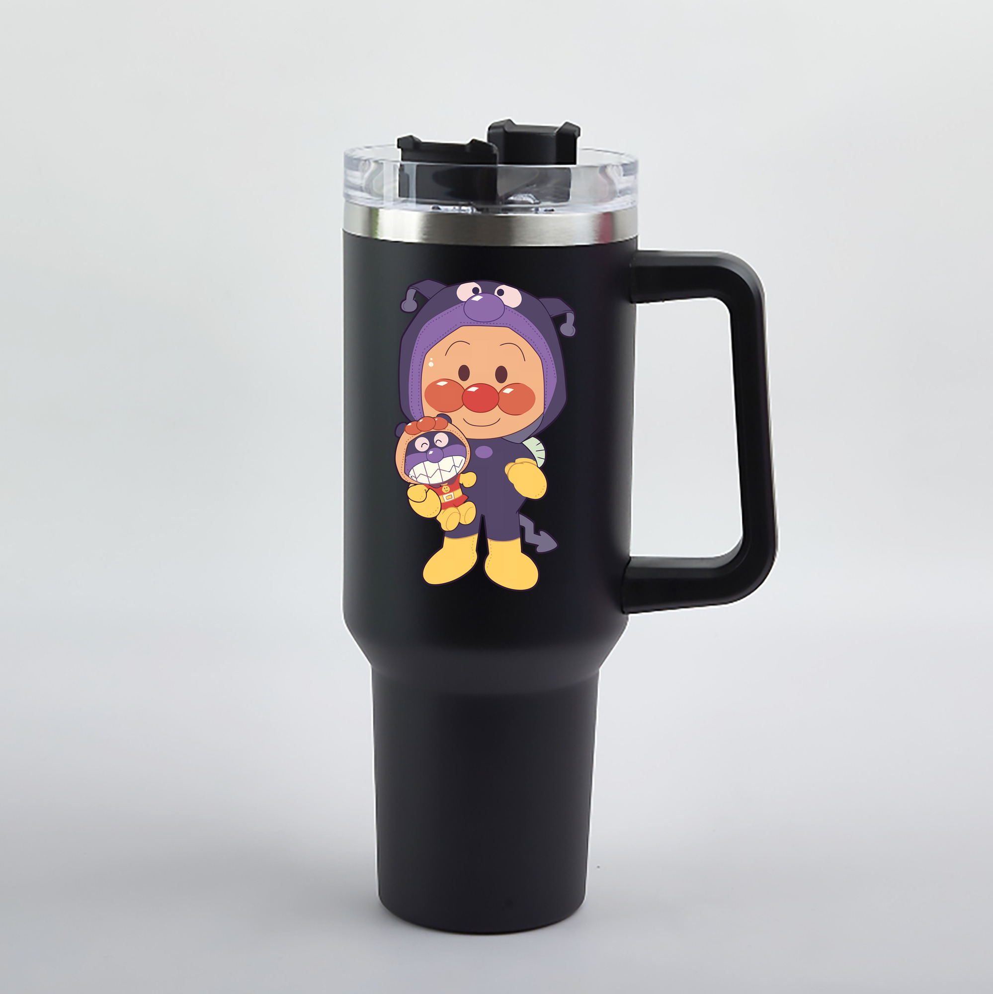 （画像用） アンパンマン Anpanman 1200mL車用タンブラー（カラープリント）