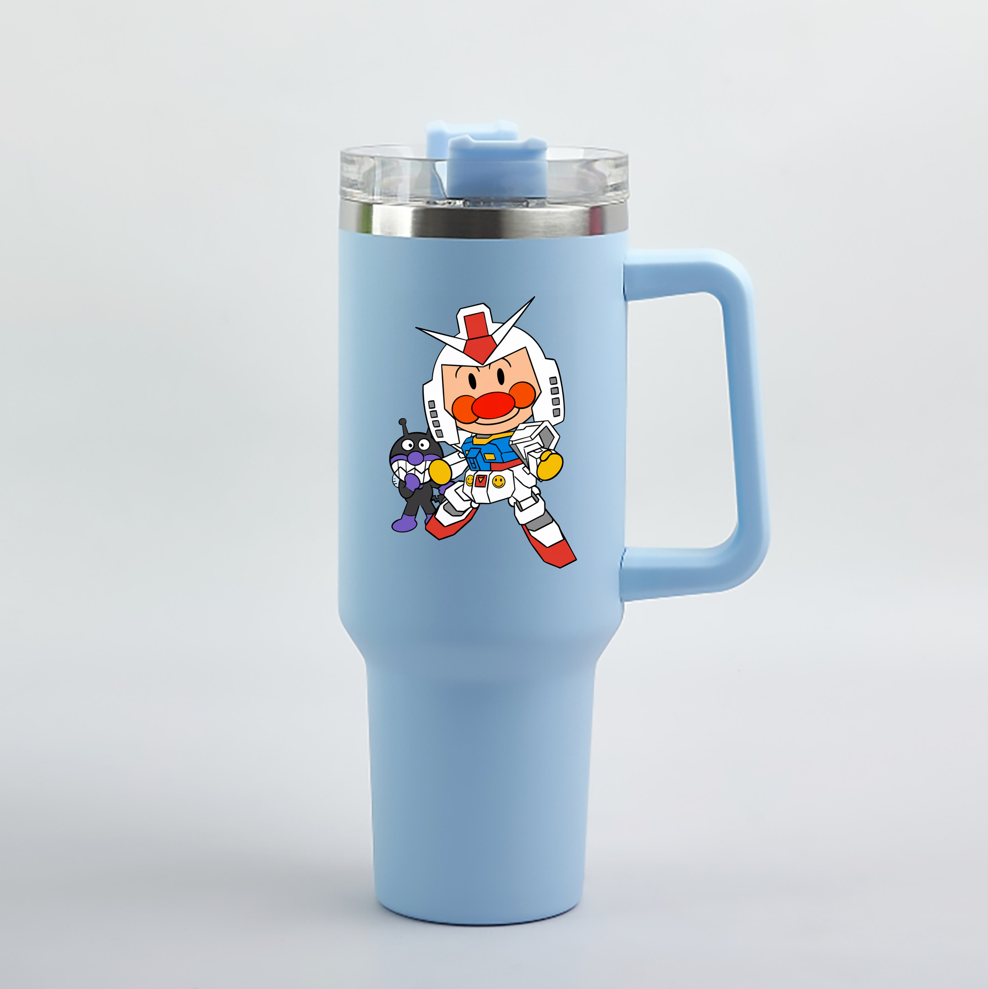 （画像用） アンパンマン Anpanman 1200mL車用タンブラー（カラープリント）