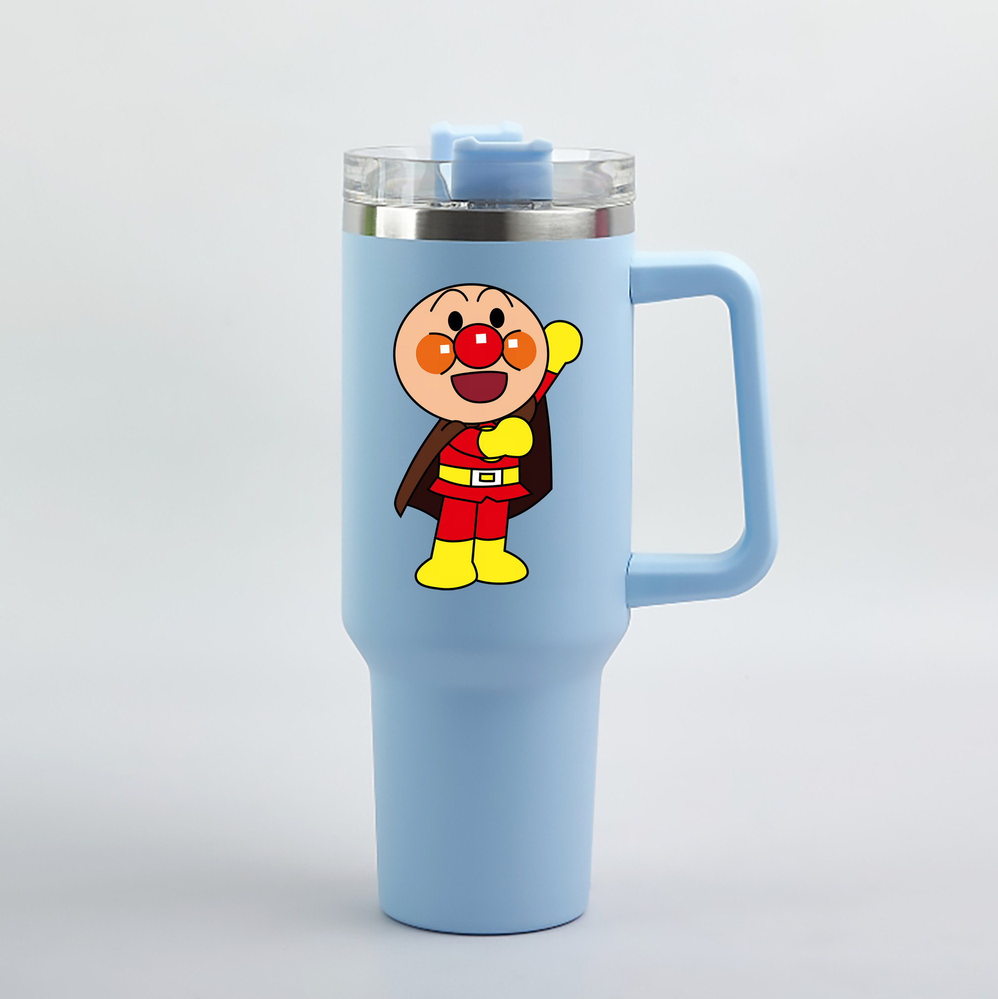 （画像用） アンパンマン Anpanman 1200mL車用タンブラー（カラープリント）