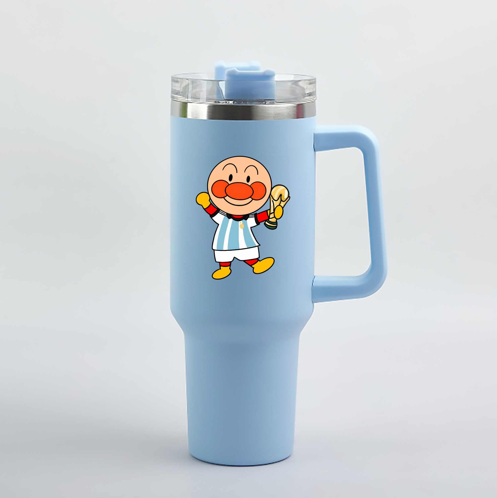 （画像用） アンパンマン Anpanman 1200mL車用タンブラー（カラープリント）
