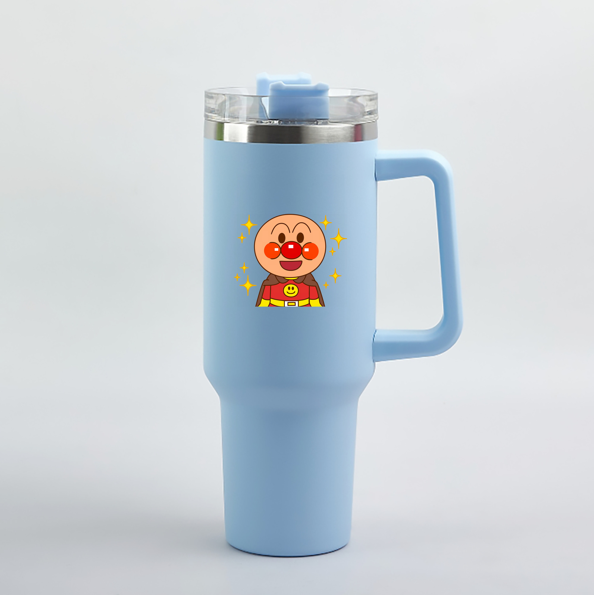 （画像用） アンパンマン Anpanman 1200mL車用タンブラー（カラープリント）