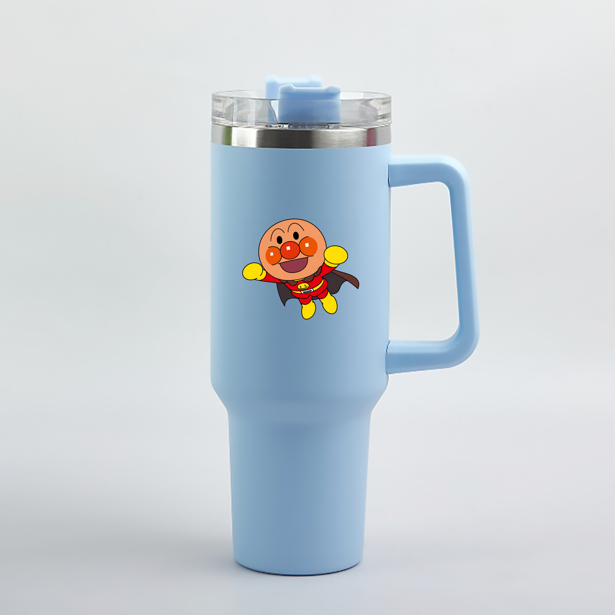 （画像用） アンパンマン Anpanman 1200mL車用タンブラー（カラープリント）
