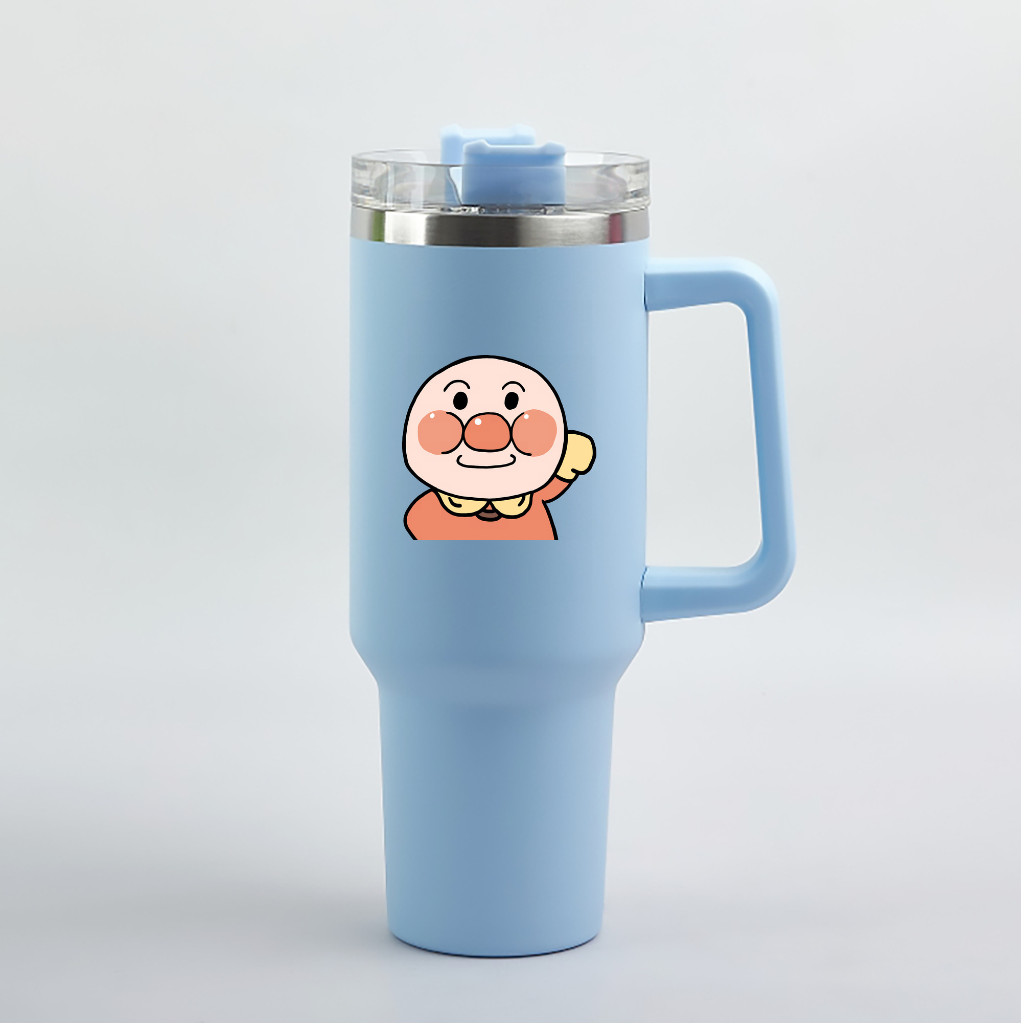 （画像用） アンパンマン Anpanman 1200mL車用タンブラー（カラープリント）