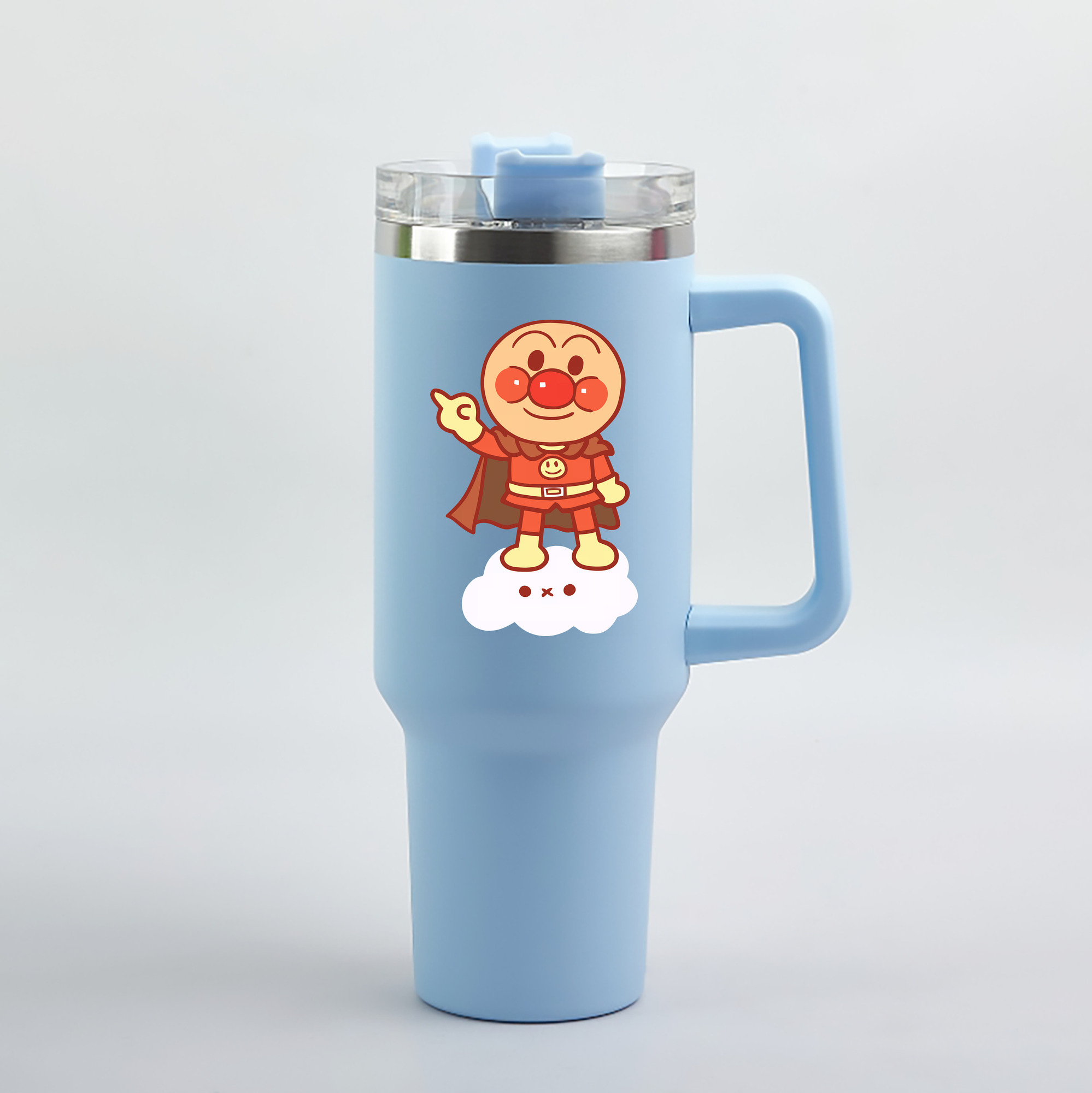 （画像用） アンパンマン Anpanman 1200mL車用タンブラー（カラープリント）