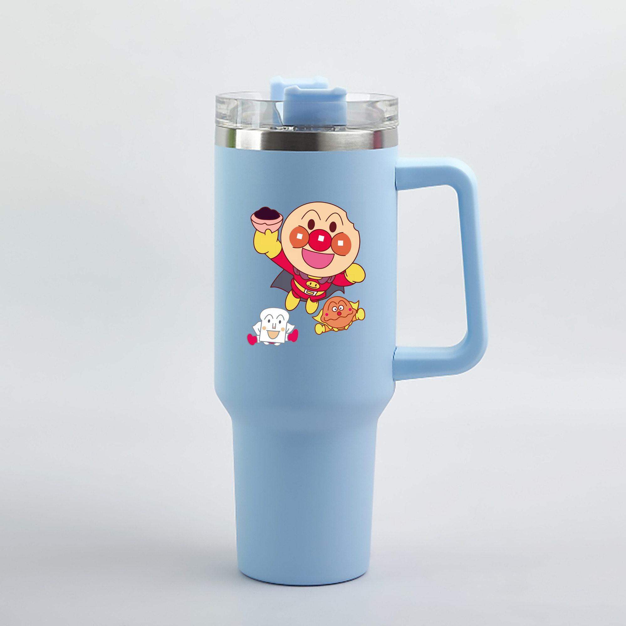 （画像用） アンパンマン Anpanman 1200mL車用タンブラー（カラープリント）