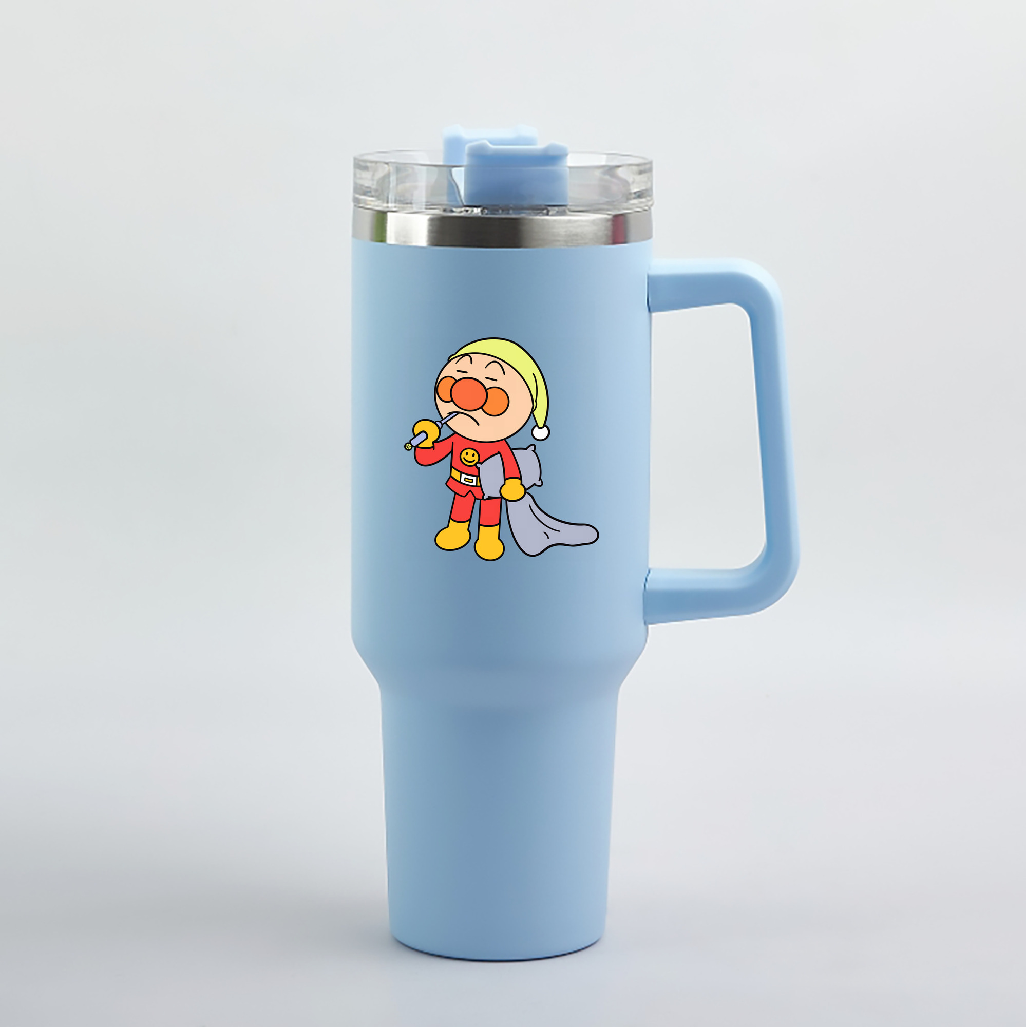 （画像用） アンパンマン Anpanman 1200mL車用タンブラー（カラープリント）