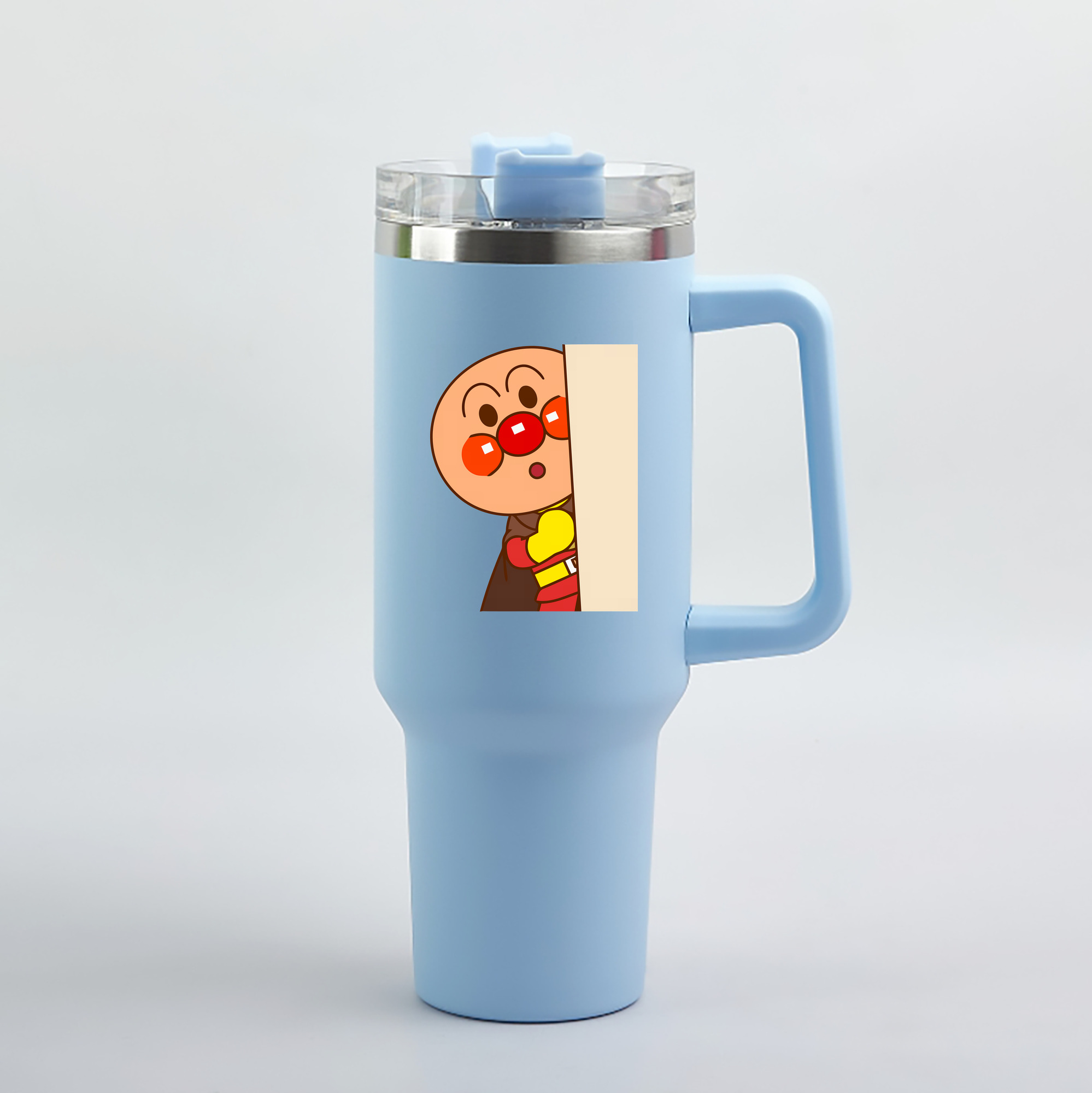 （画像用） アンパンマン Anpanman 1200mL車用タンブラー（カラープリント）