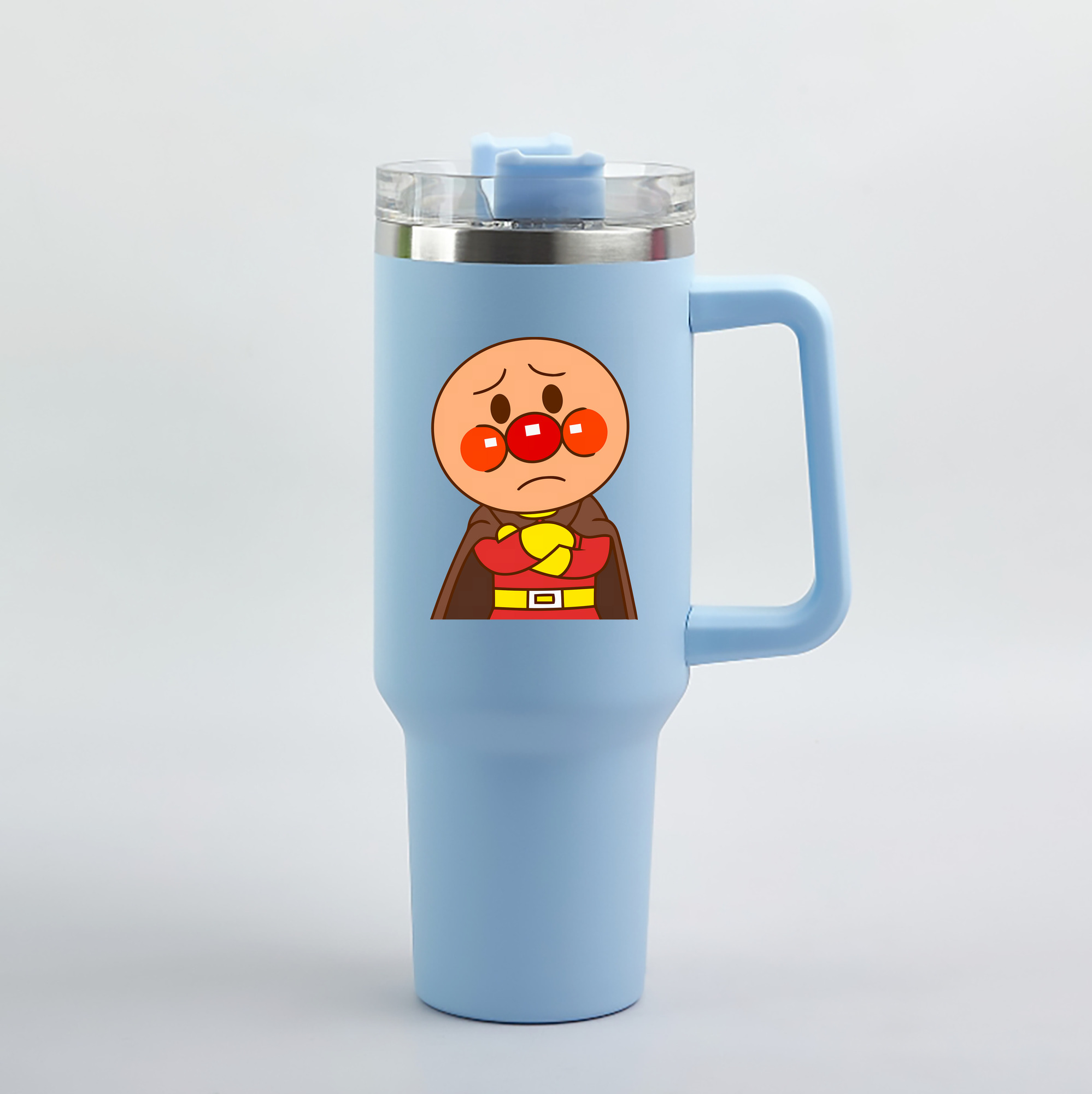 （画像用） アンパンマン Anpanman 1200mL車用タンブラー（カラープリント）