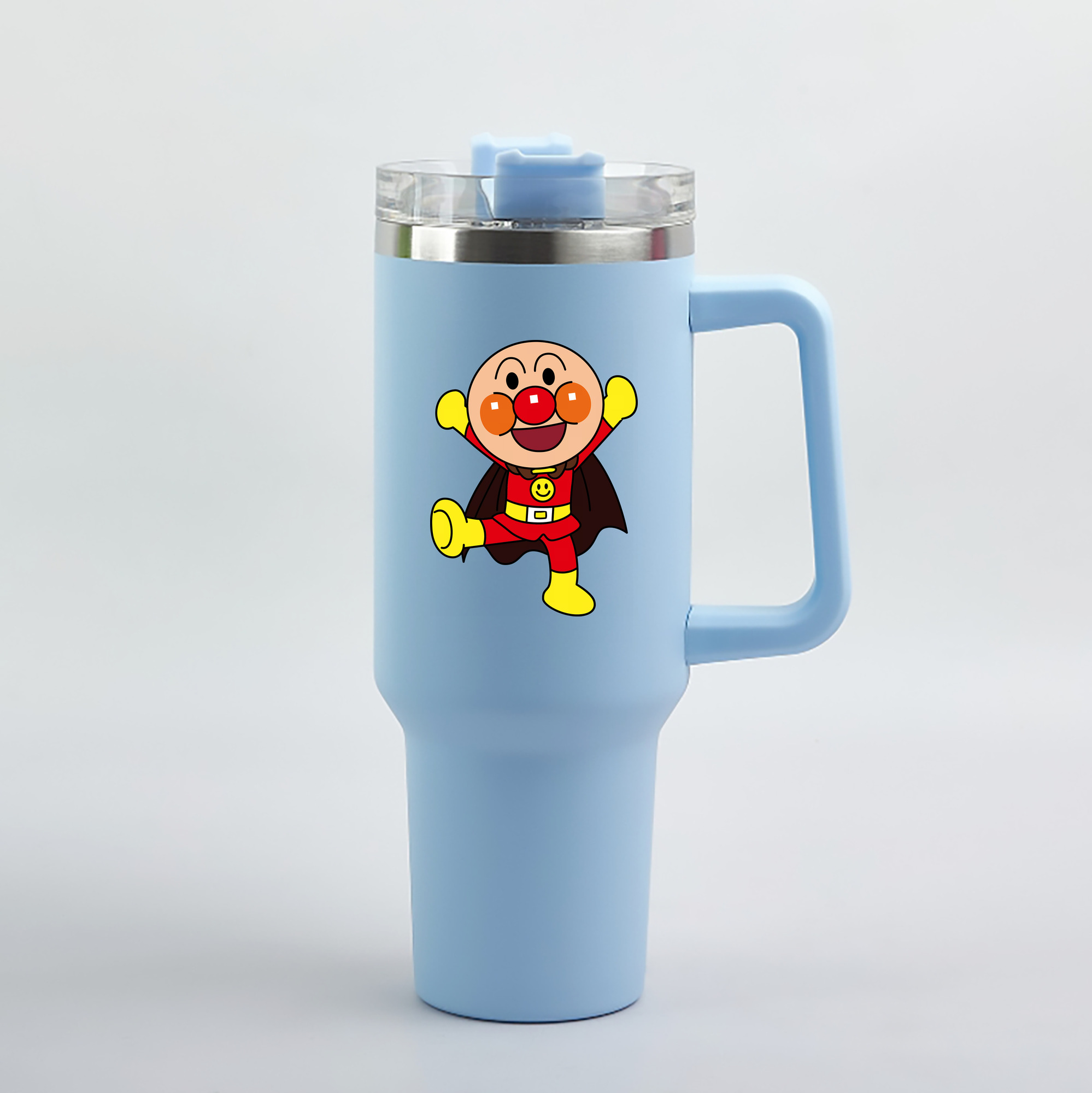 （画像用） アンパンマン Anpanman 1200mL車用タンブラー（カラープリント）