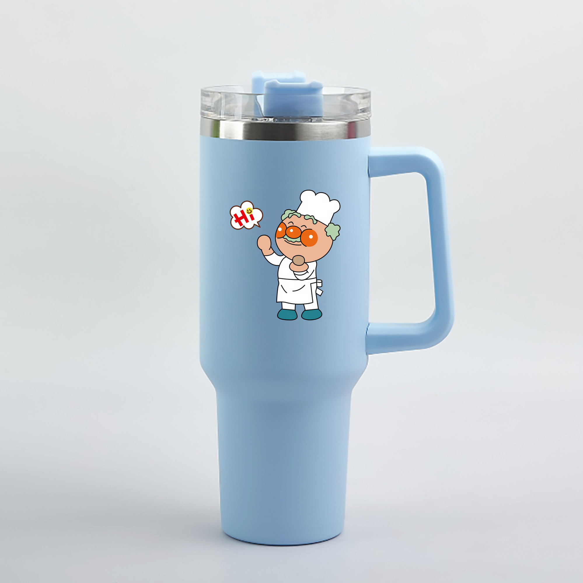 （画像用） アンパンマン Anpanman 1200mL車用タンブラー（カラープリント）
