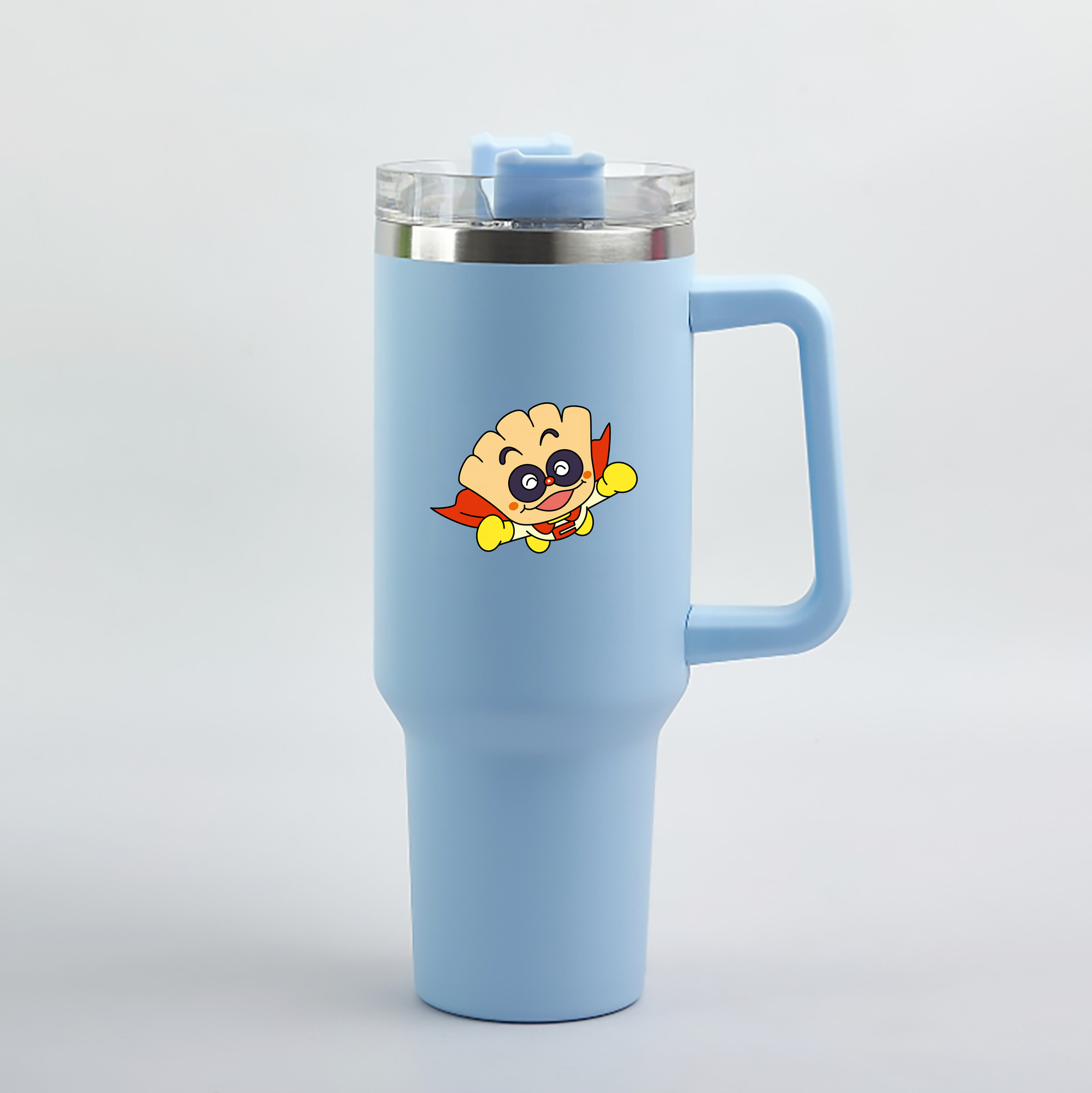（画像用） アンパンマン Anpanman 1200mL車用タンブラー（カラープリント）
