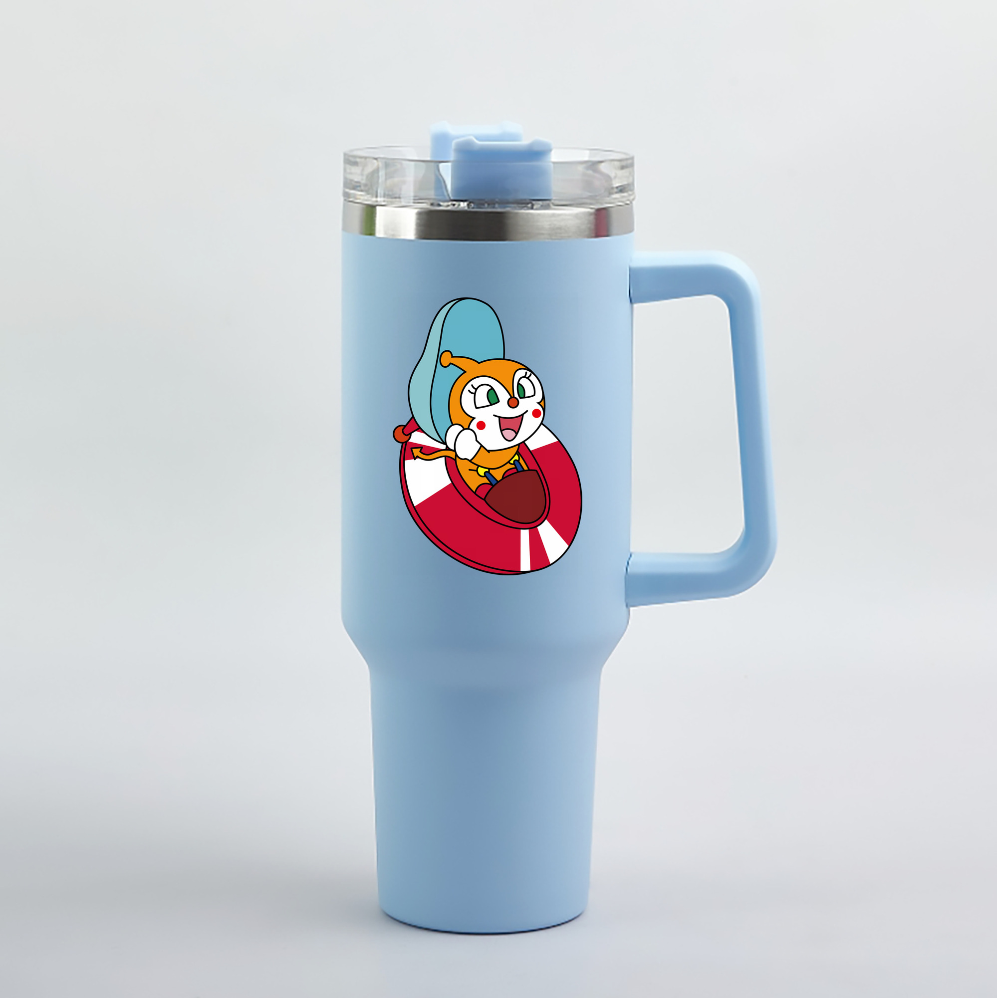 （画像用） アンパンマン Anpanman 1200mL車用タンブラー（カラープリント）
